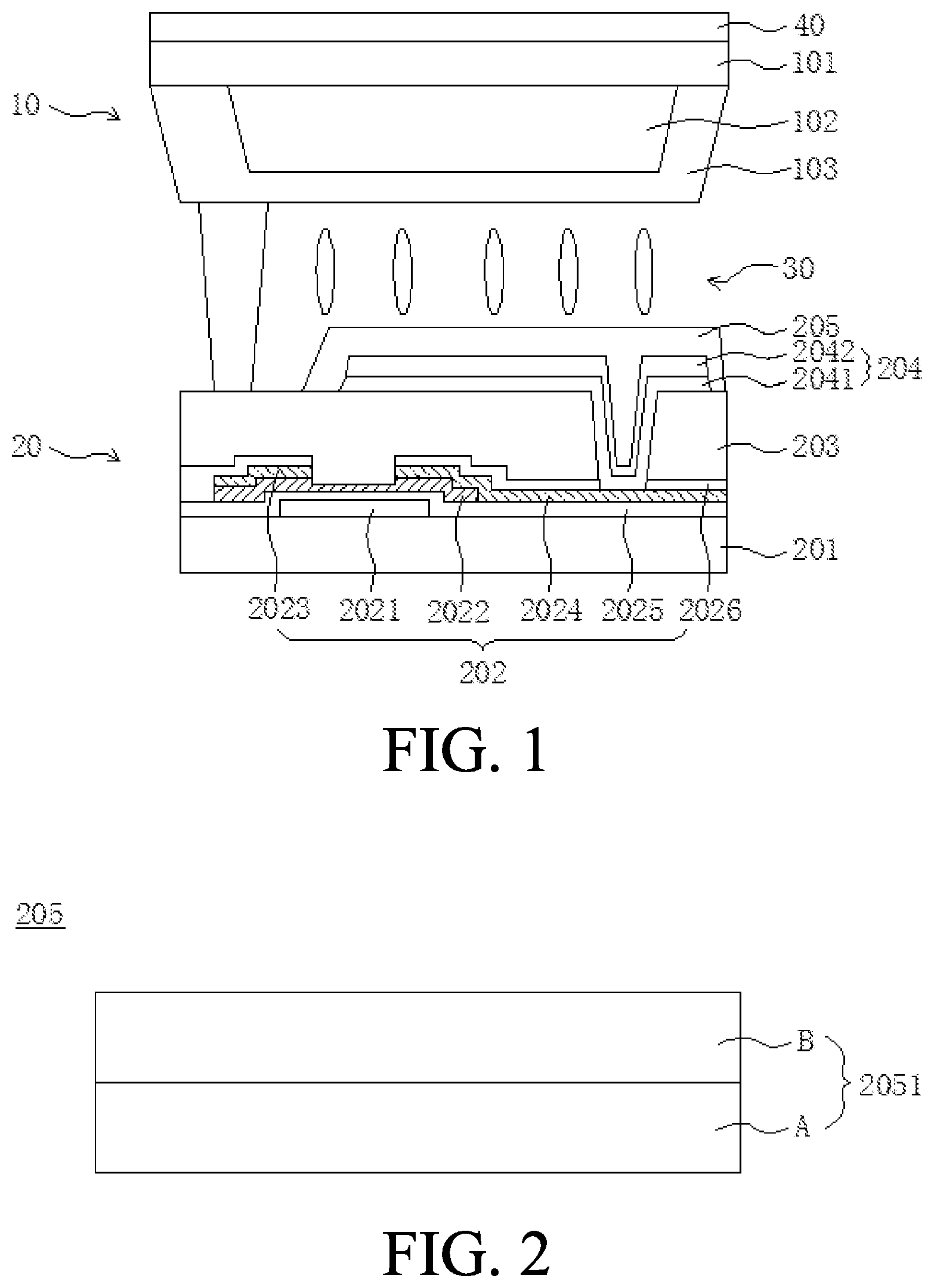 Patent US11774794 — Liquid crystal display panel — Figure 1