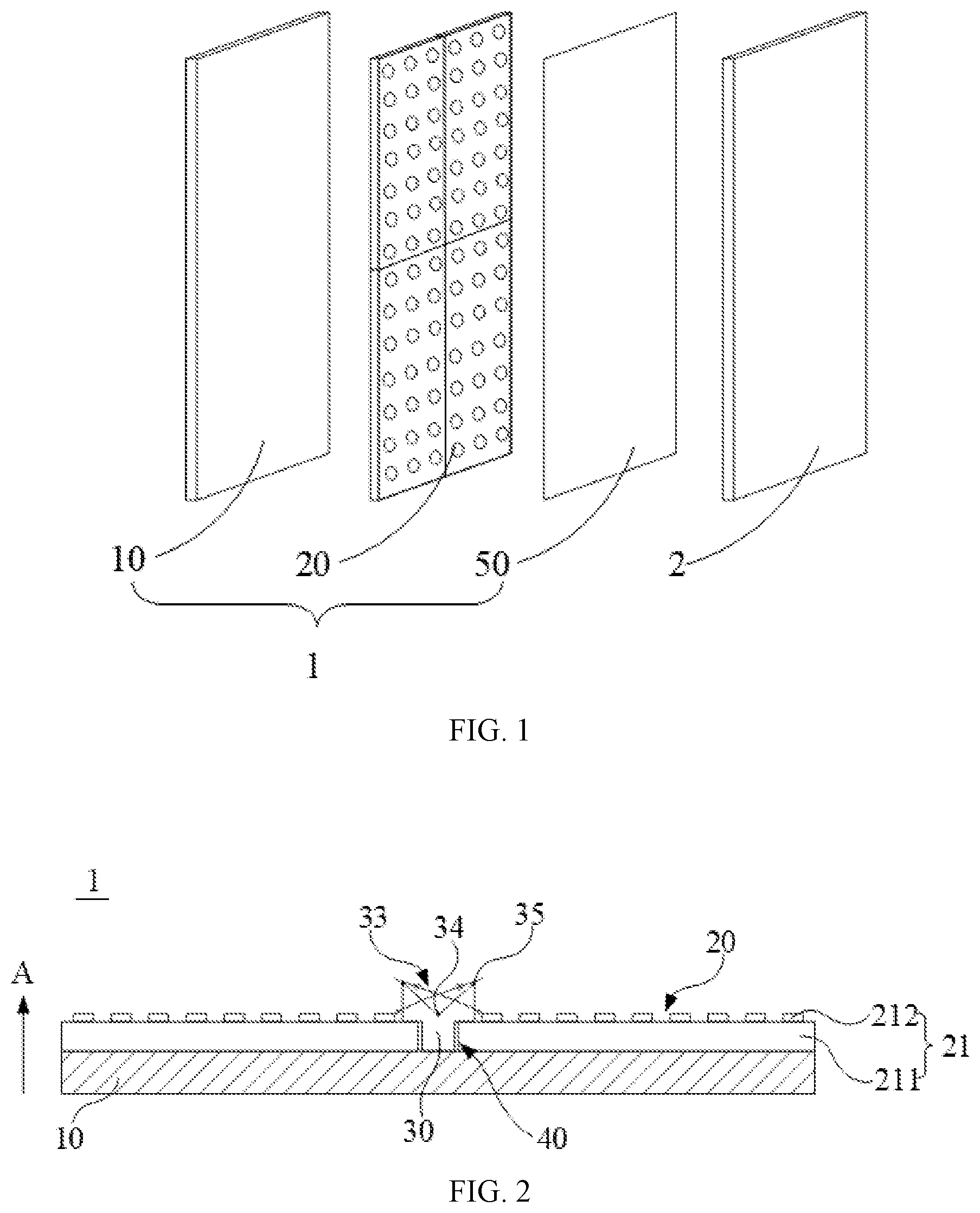 Patent US11774800 — Display device, backlight module and control method — Figure 1