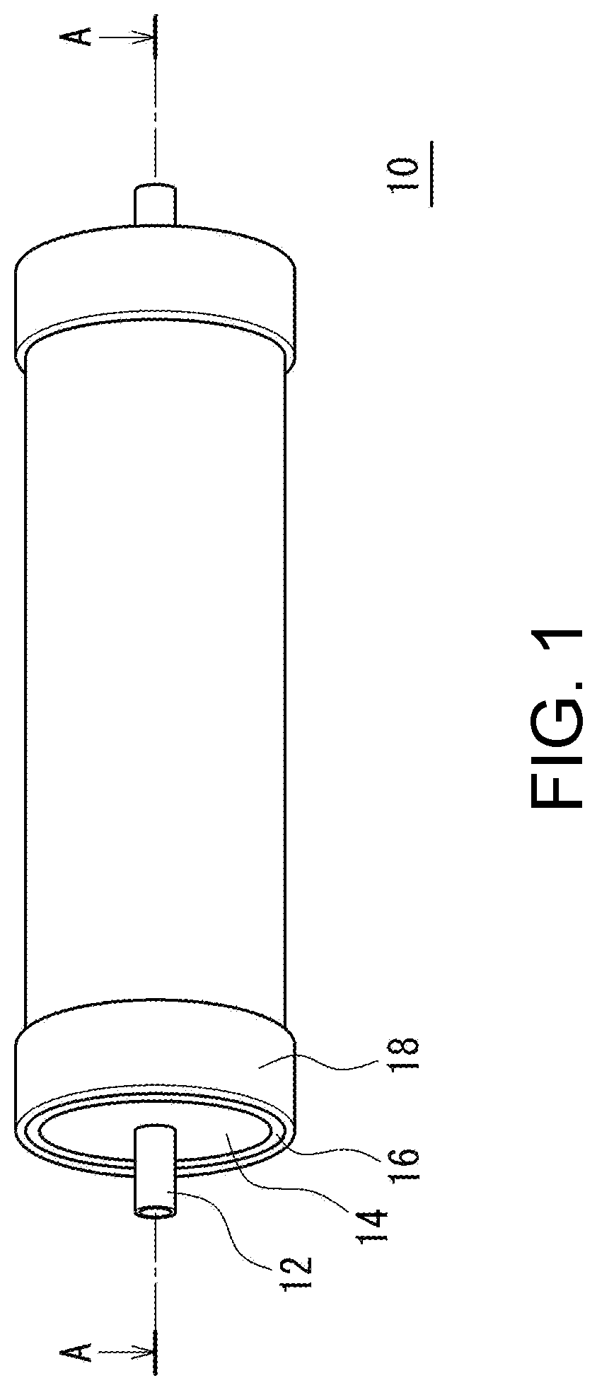Patent US11774875 — Development roll for electrophotographic apparatuses — Figure 1