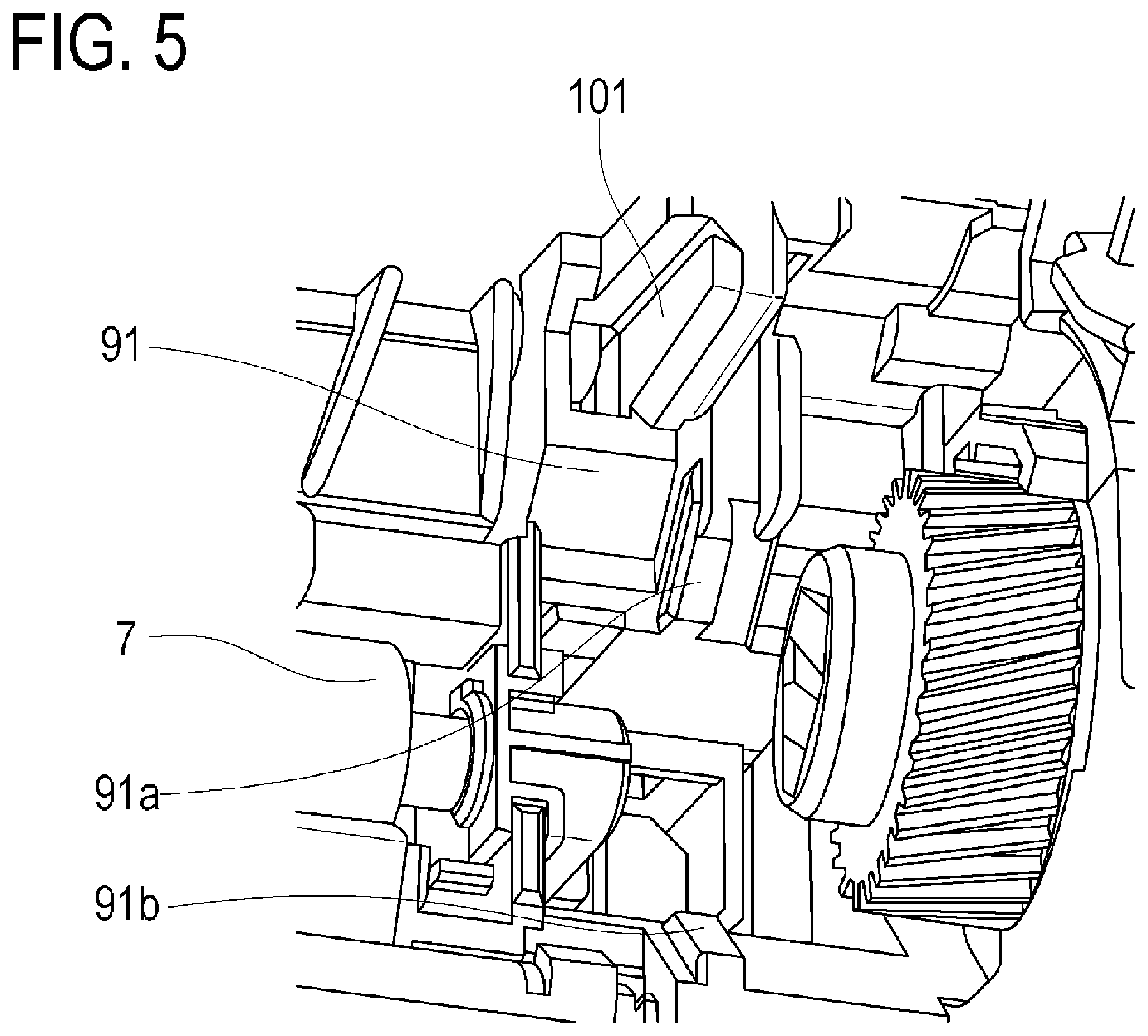 Patent US11774880 Figure 5 – Image forming apparatus