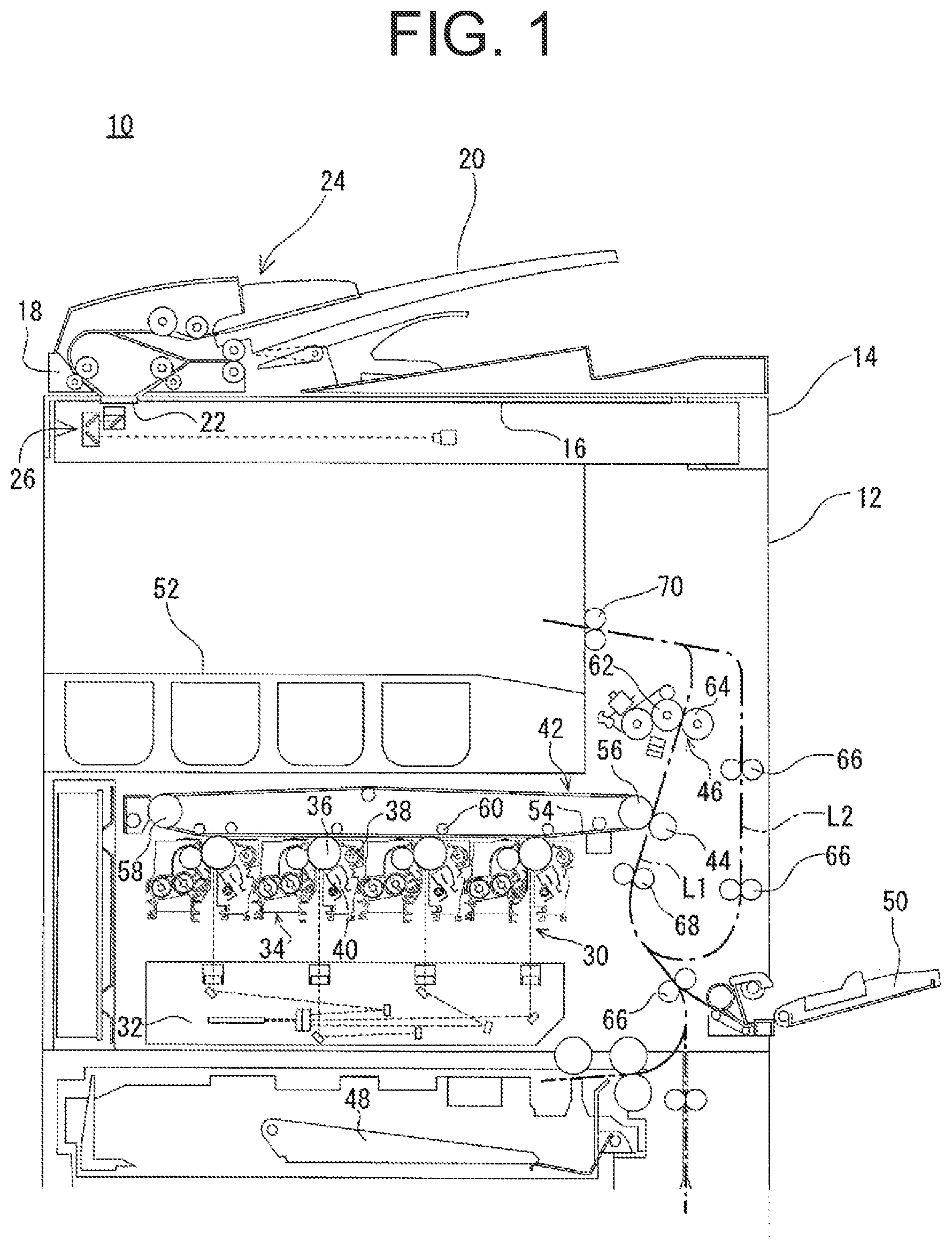 Patent US11774897 Figure 1 – Image forming apparatus
