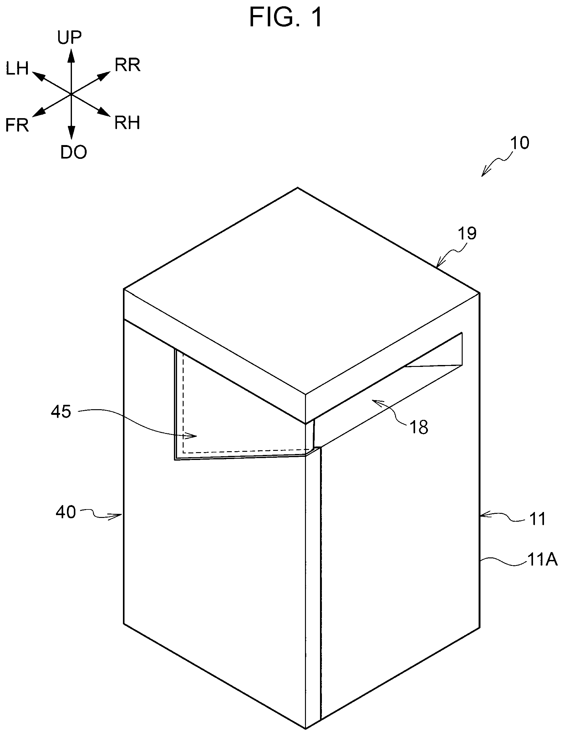 Patent US11774901 — Driving device, apparatus including openable/closeable member, and image forming apparatus — Figure 1