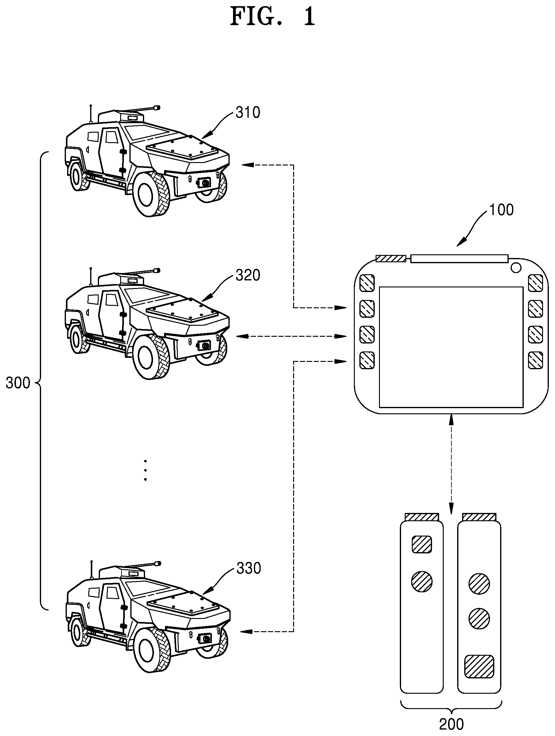 Patent US11774957 — Method of operating remote controller, computer program, and remote controller — Figure 1