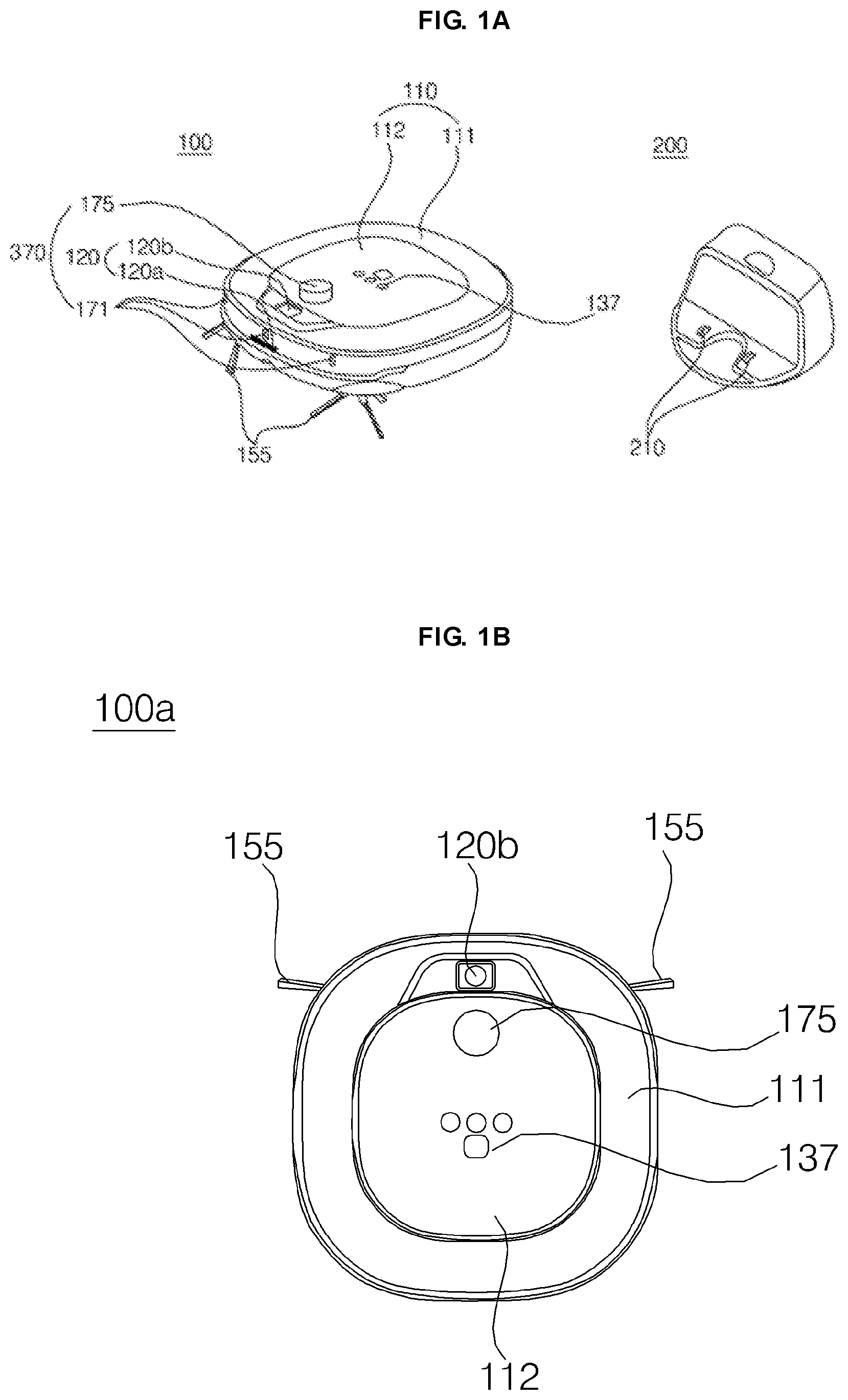 Patent US11774976 — Moving robot and control method thereof — Figure 1