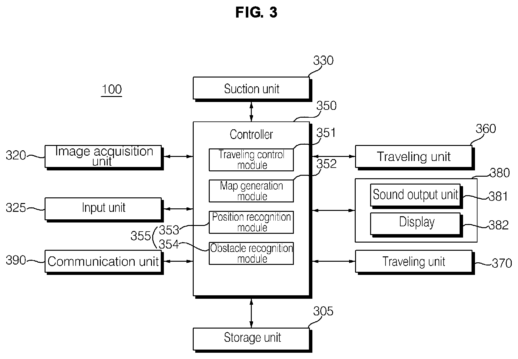 Patent US11774982 Figure 4 – Moving robot and control method thereof