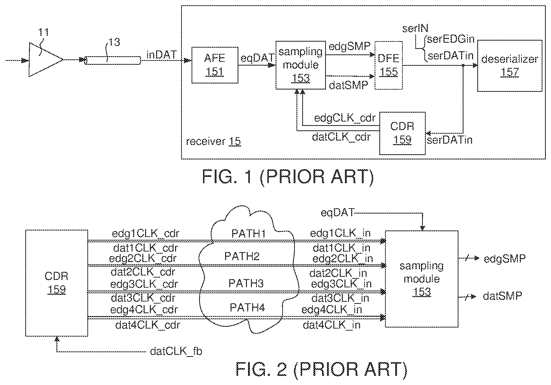 Patent US11775003 Figure 1 – Clock calibration module, high-speed receiver, and associated calibration method