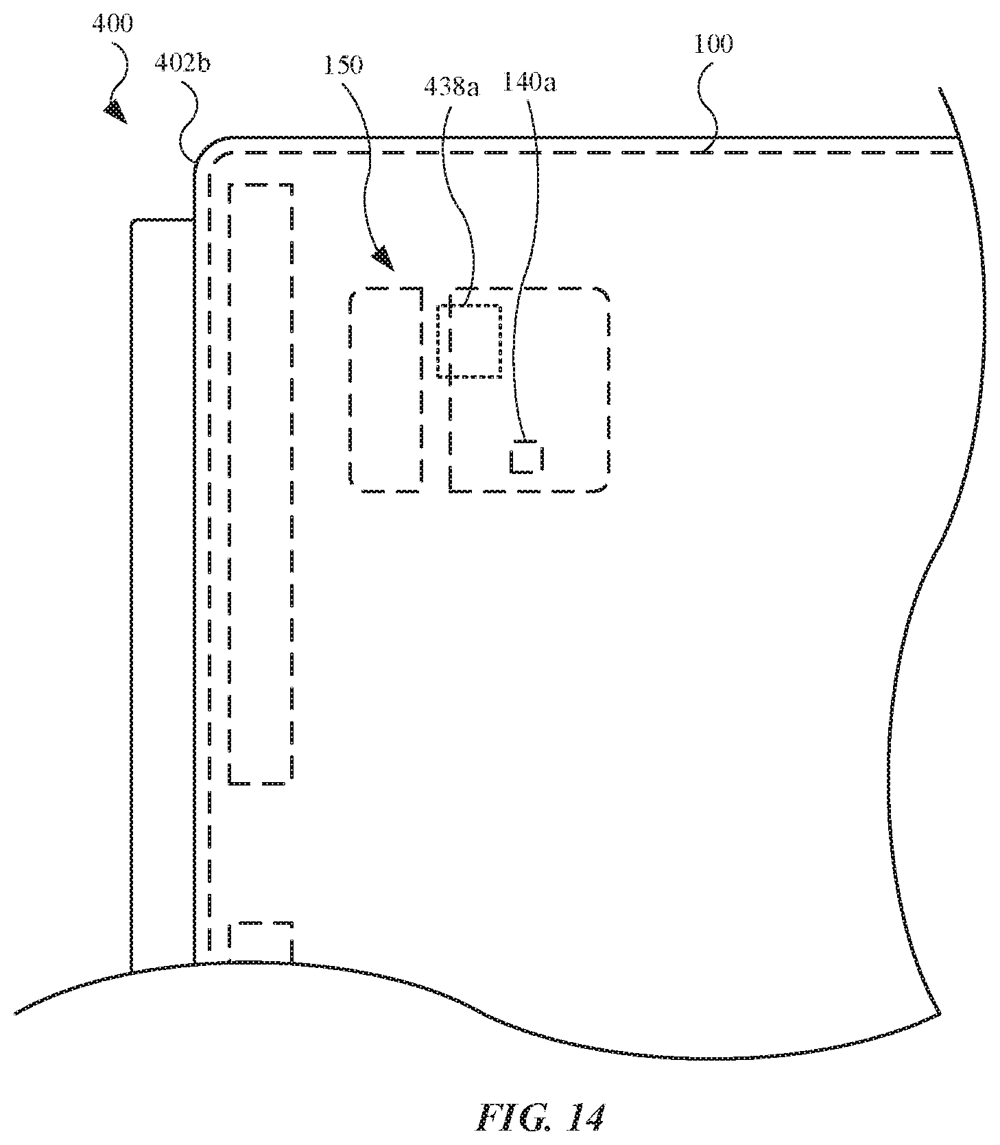 Patent US11775006 Figure 11 – Electronic device with magnetic field sensor design for detection of multiple accessories
