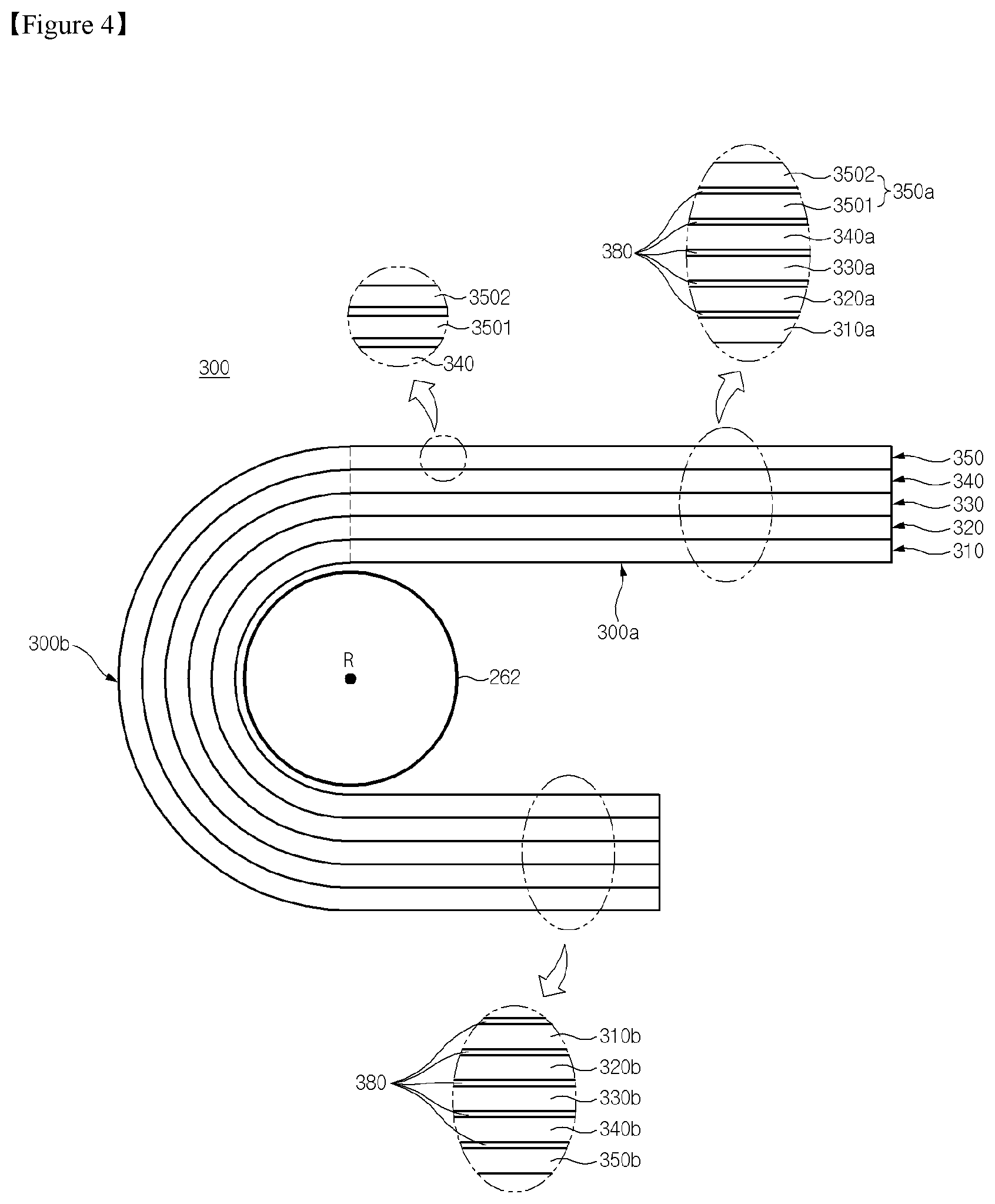 Patent US11775013 Figure 6 – Flexible display and electronic device having same