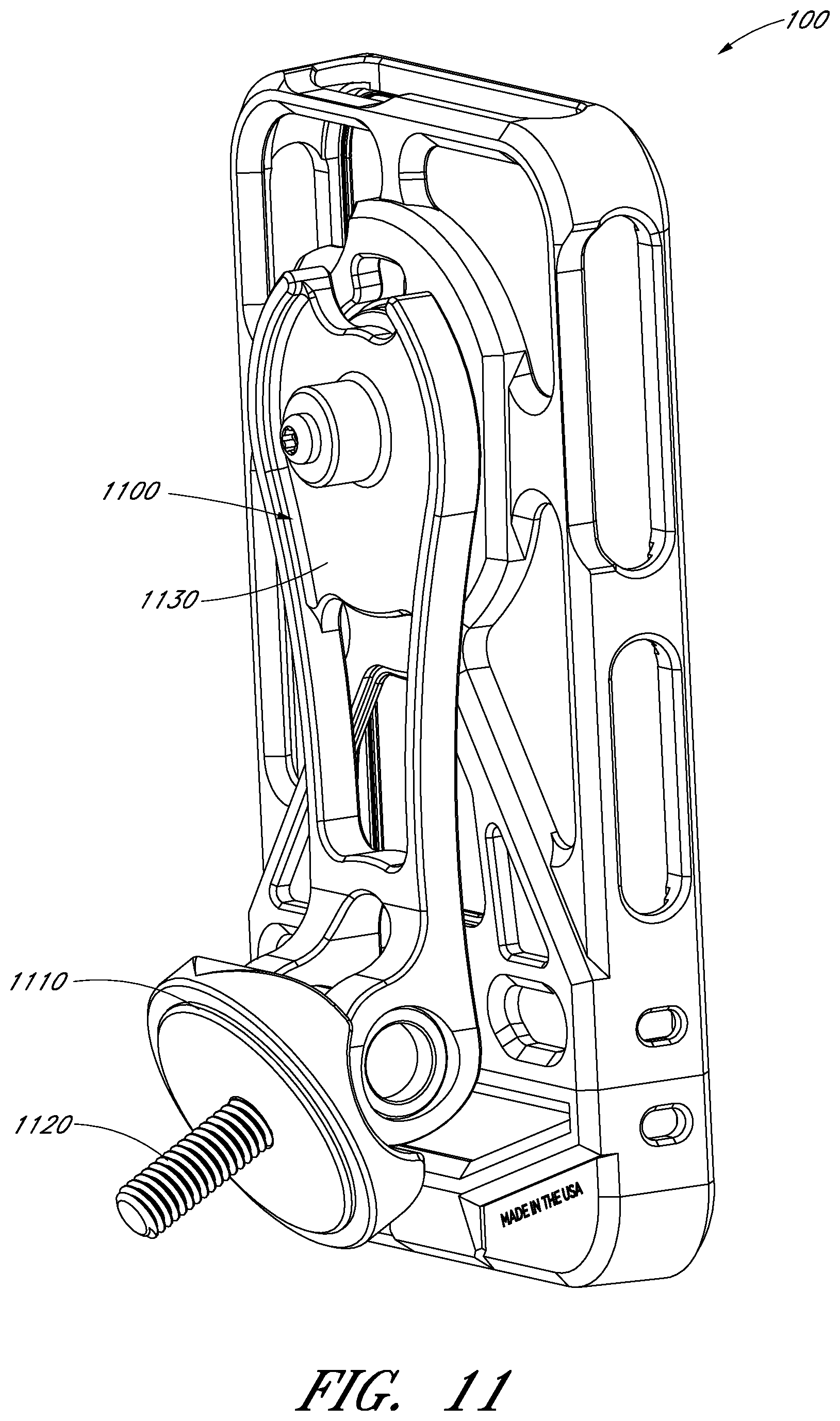 Patent US11775019 Figure 11 – Case and mount system for handheld electronic device