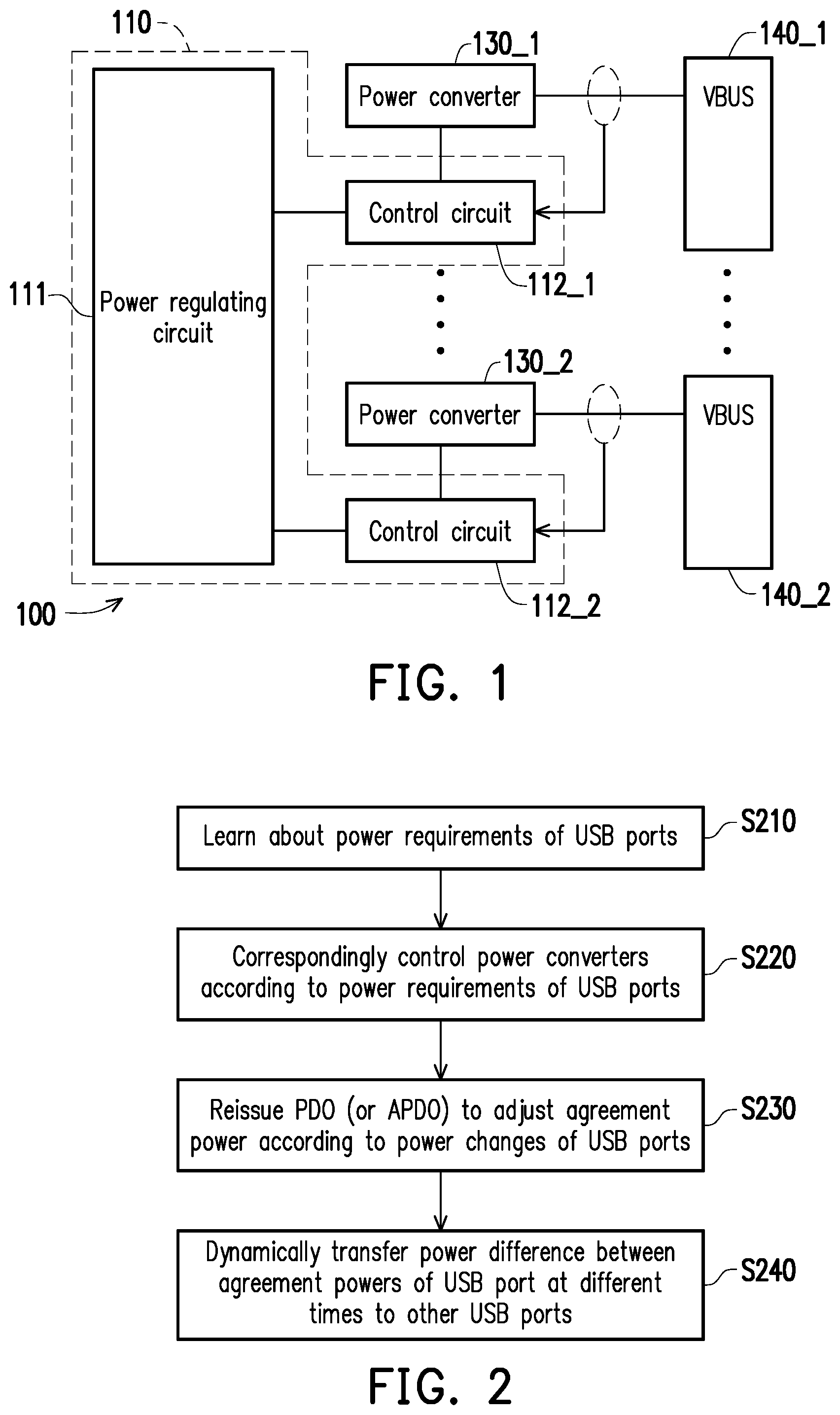 Patent US11775041 — Multi-port power supply device and operation method thereof — Figure 1
