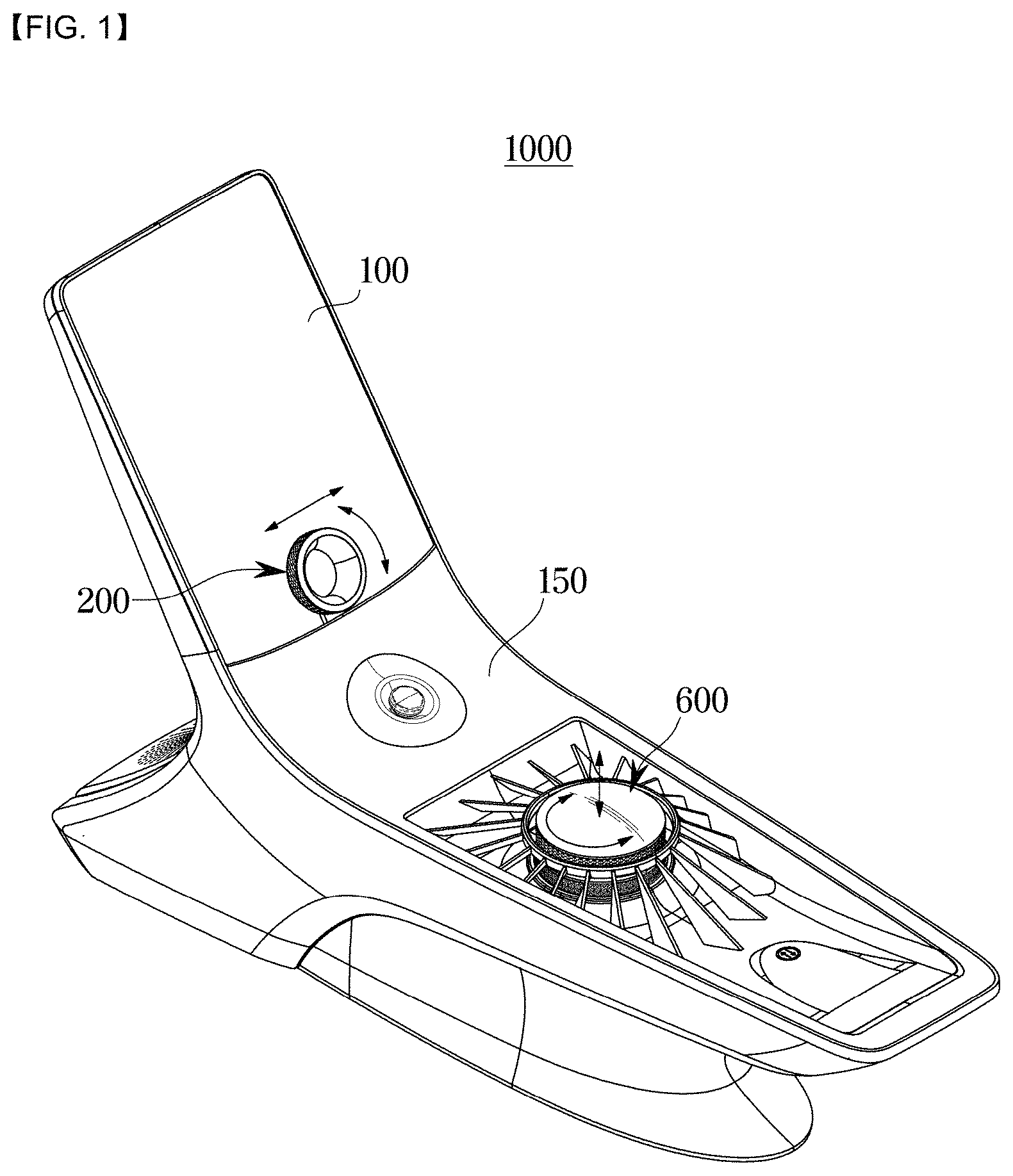Patent US11775089 — User interface device — Figure 1