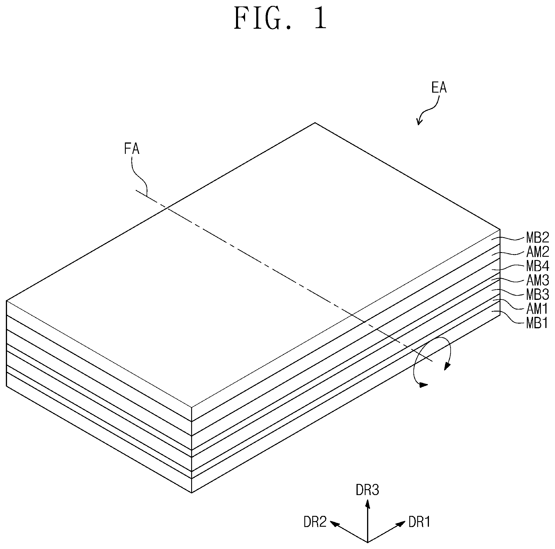 Patent US11775121 — Electronic device — Figure 1