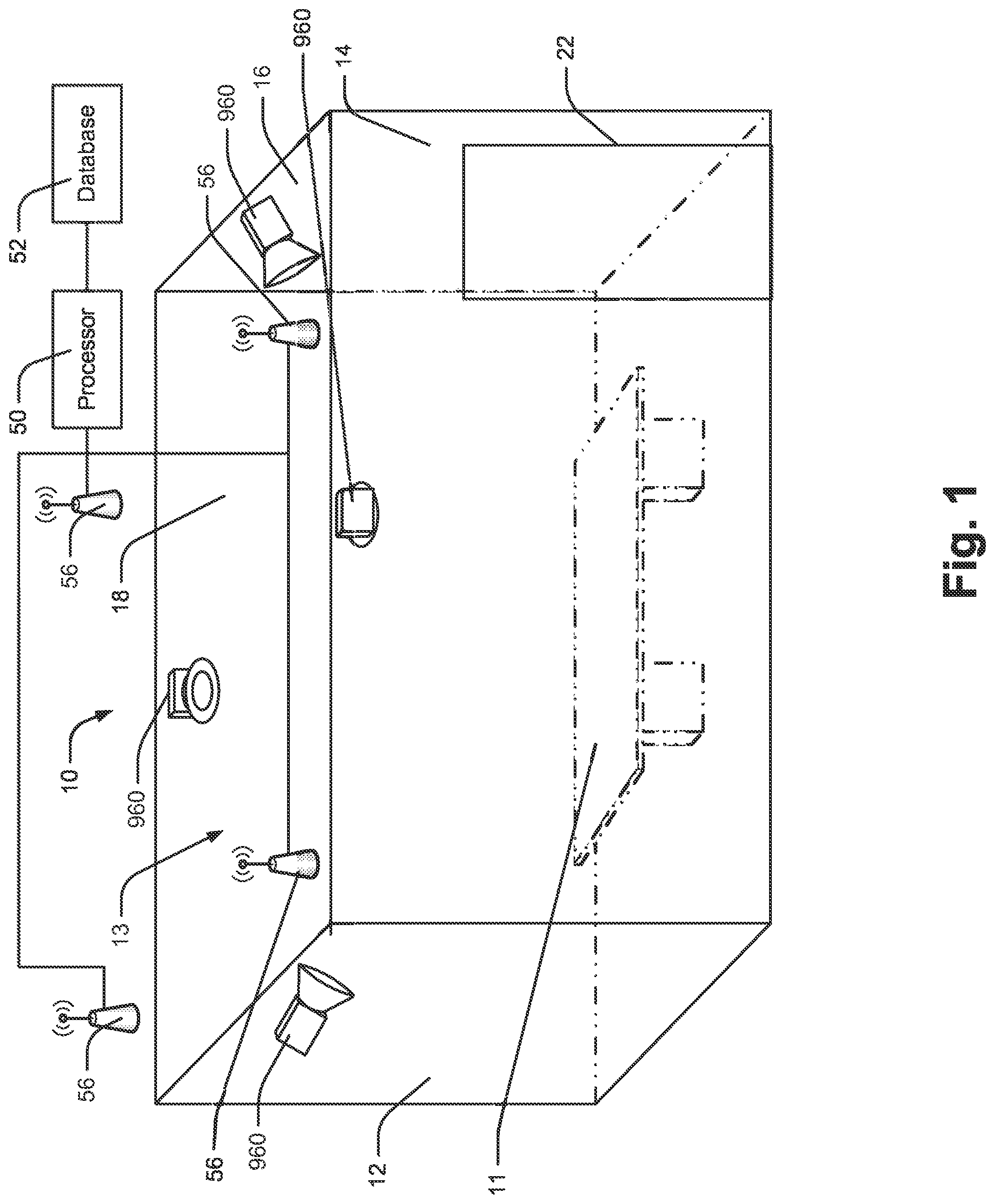 Patent US11775127 — Emissive surfaces and workspaces method and apparatus — Figure 1
