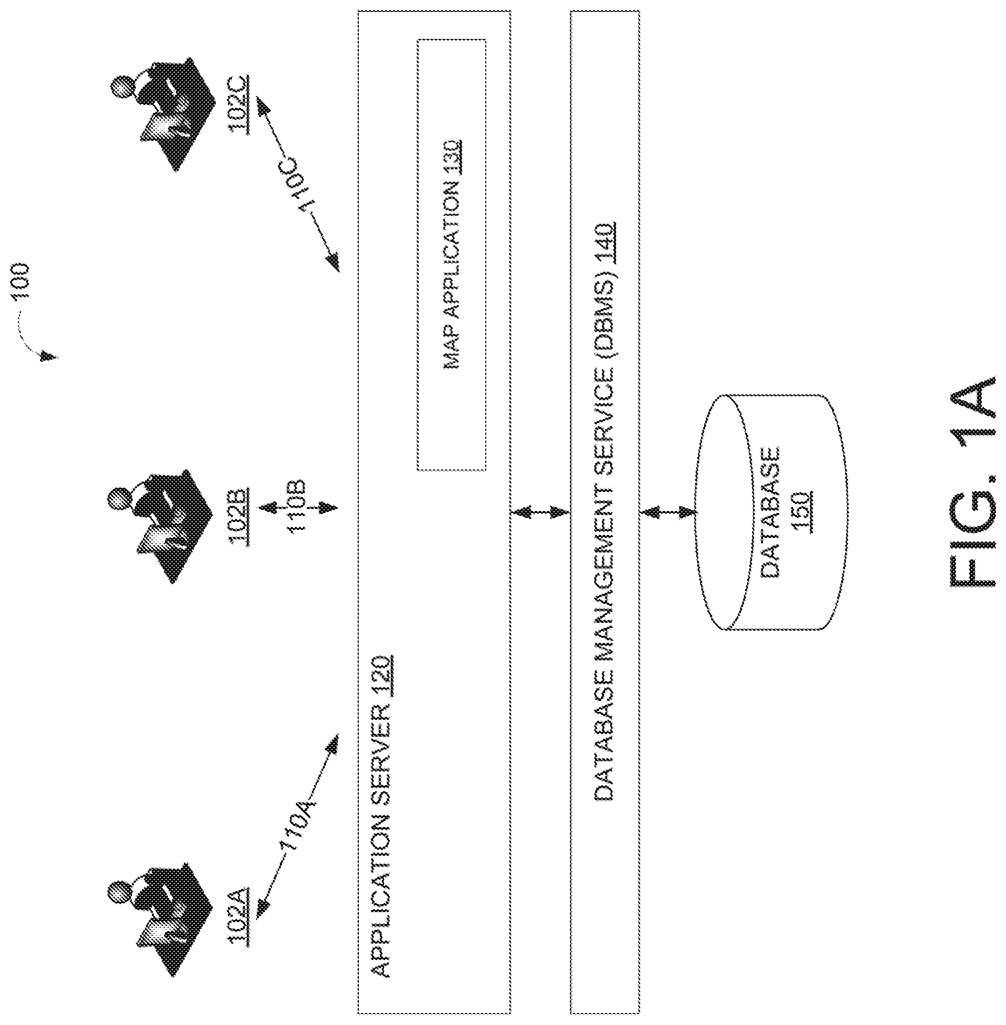 Patent US11775161 — Systems and methods for geo-fenced dynamic dissemination — Figure 1