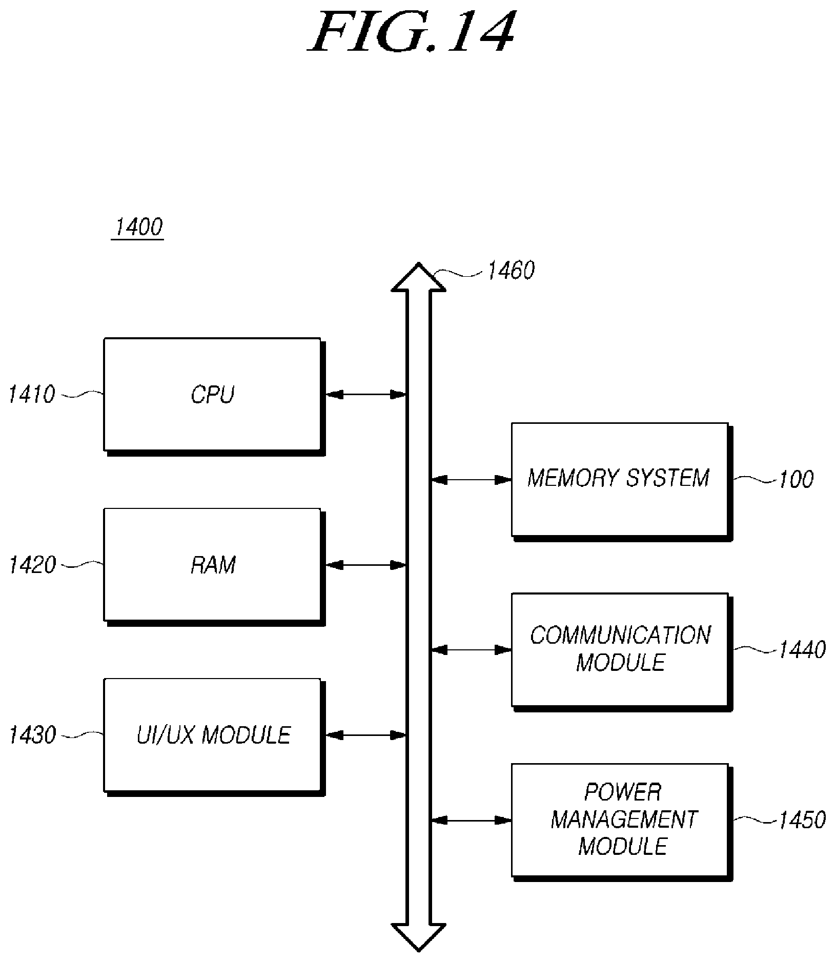 Patent US11775190 Figure 14 – Memory system and operating method of memory system