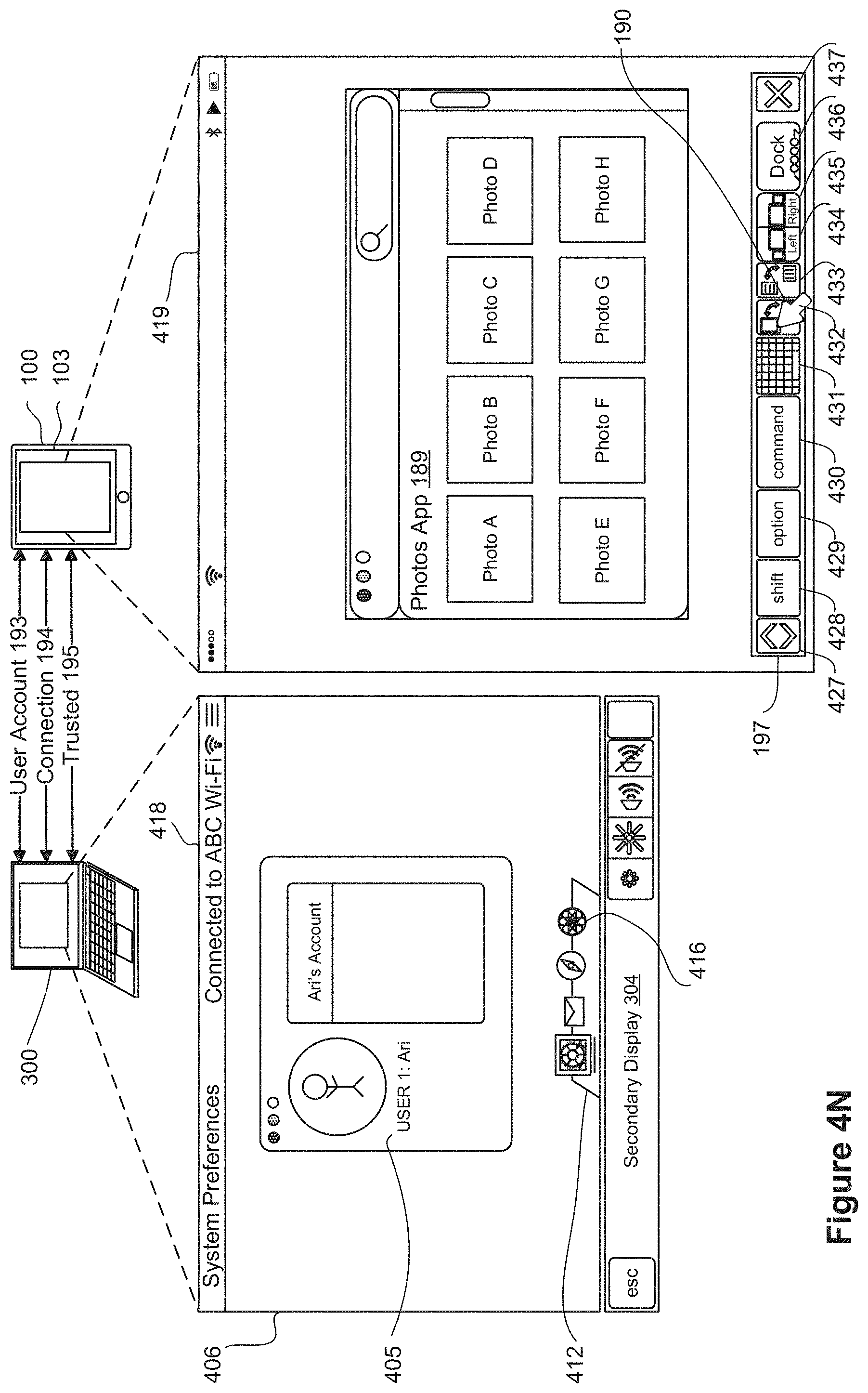 Patent US11775248 Figure 19 – Systems and methods for initiating and interacting with a companion-display mode for an electronic device with a touch-sensitive display