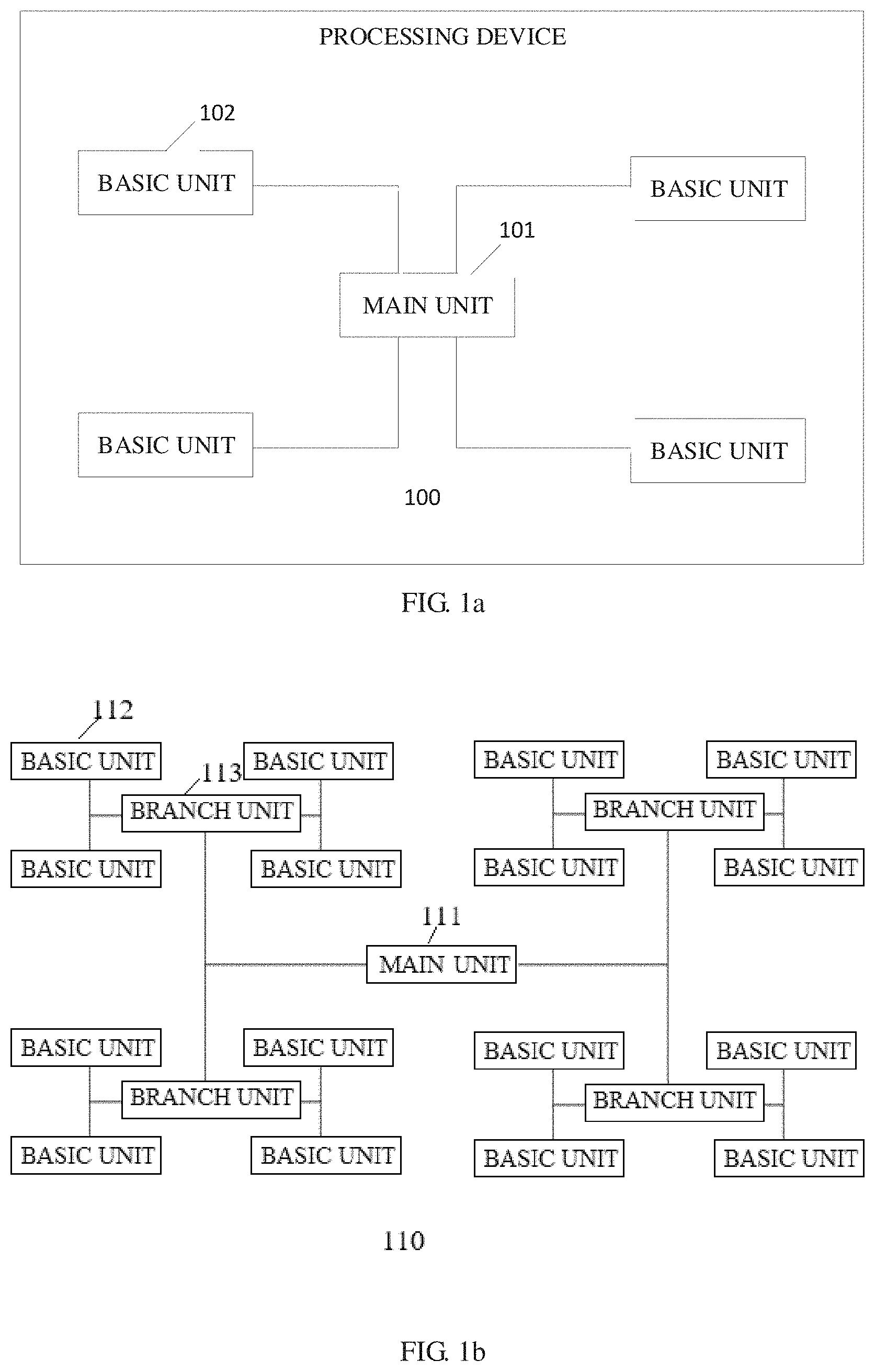 Patent US11775311 — Processing device and related products — Figure 1