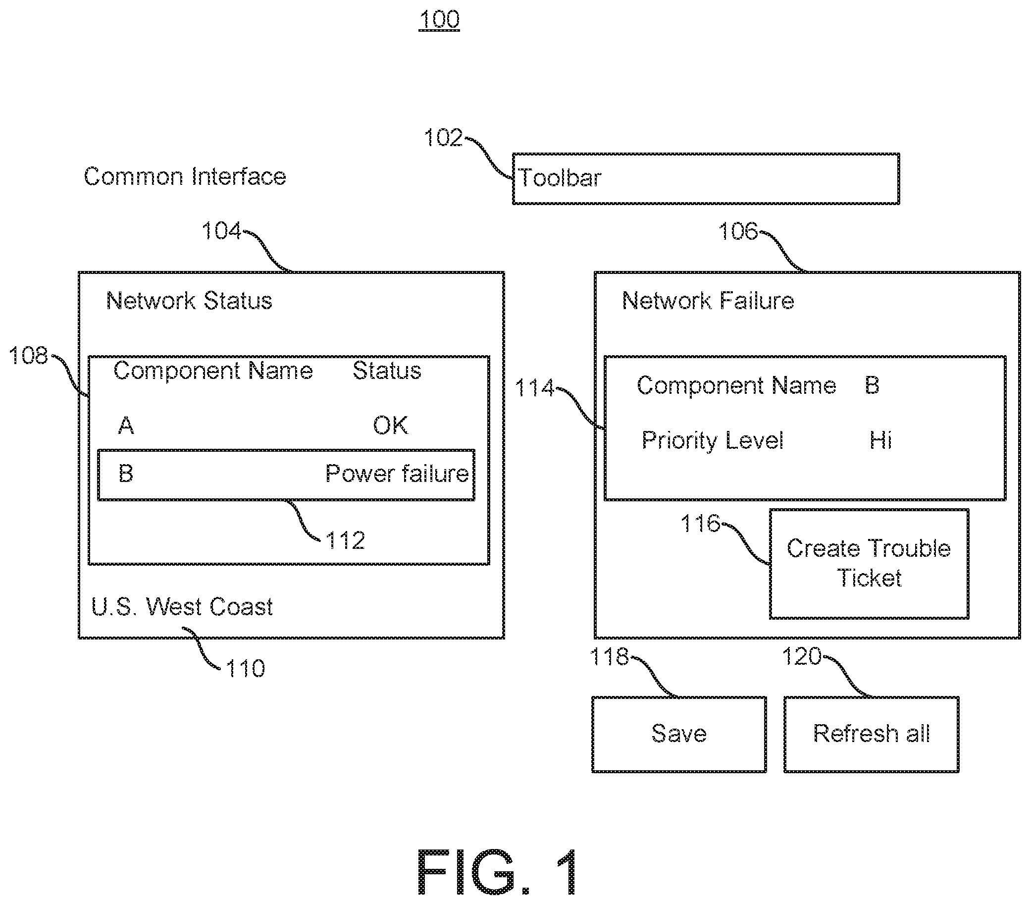 Patent US11775322 — Combining computer applications — Figure 1