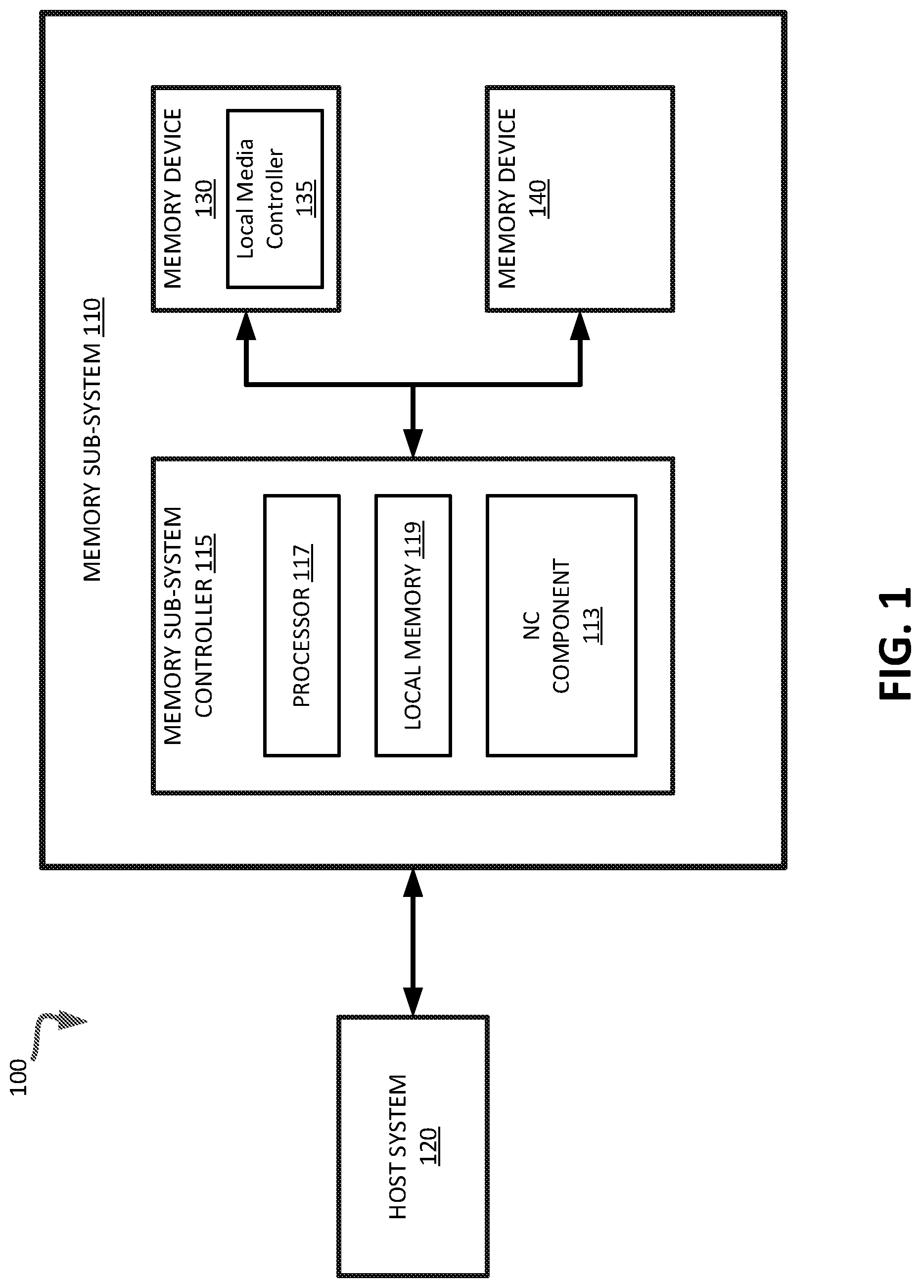 Patent US11775368 — Node coherency for storage related data — Figure 1