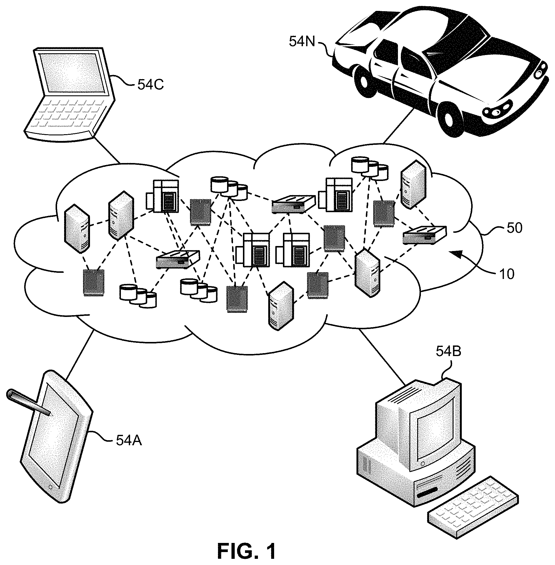 Patent US11775395 — Withdrawing a point-in-time snapshot copy operation within a data consistency application — Figure 1