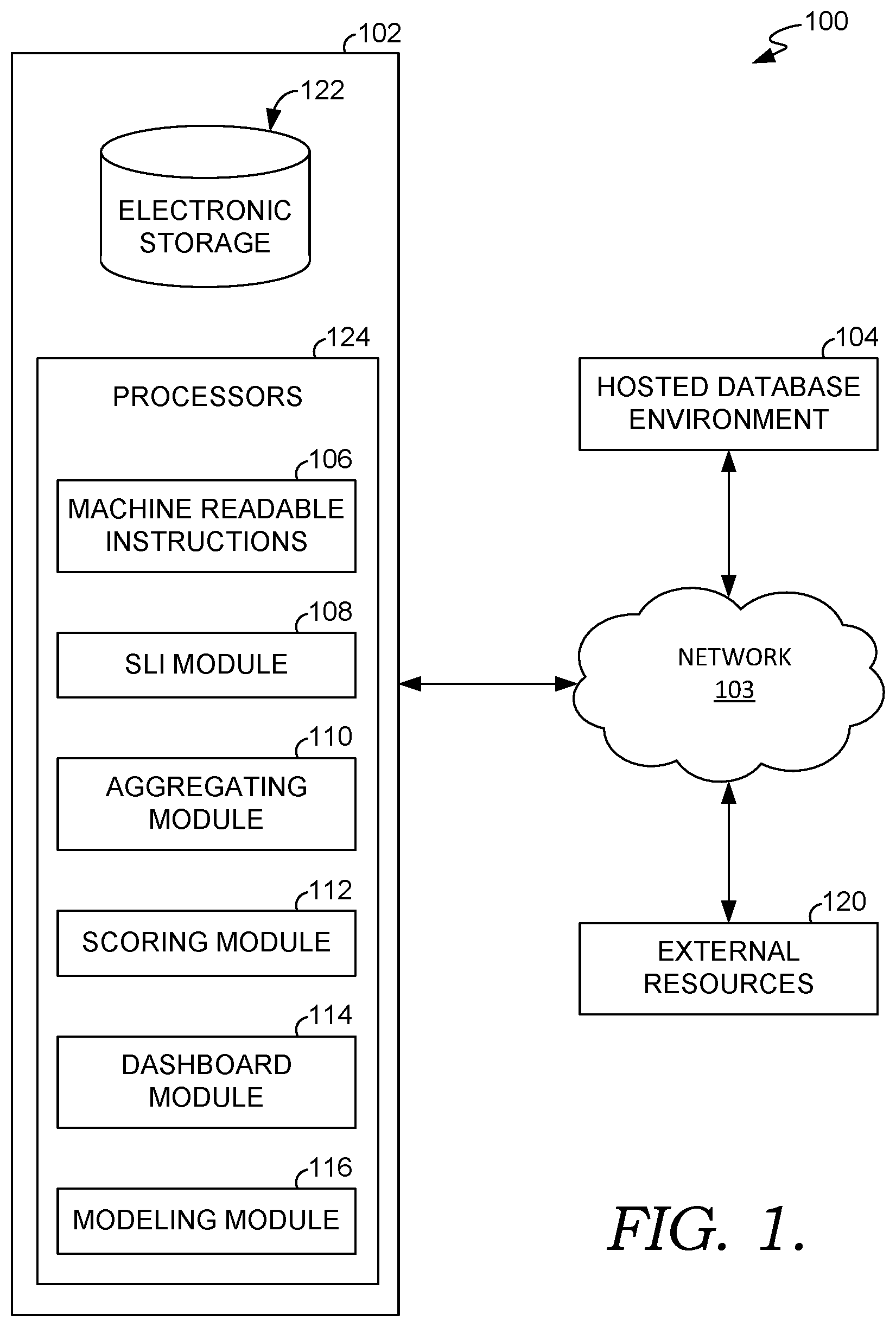 Patent US11775410 — Database observation system — Figure 1