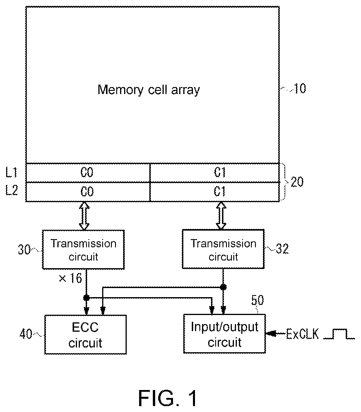 Patent US11775441 — Semiconductor apparatus and readout method — Figure 1
