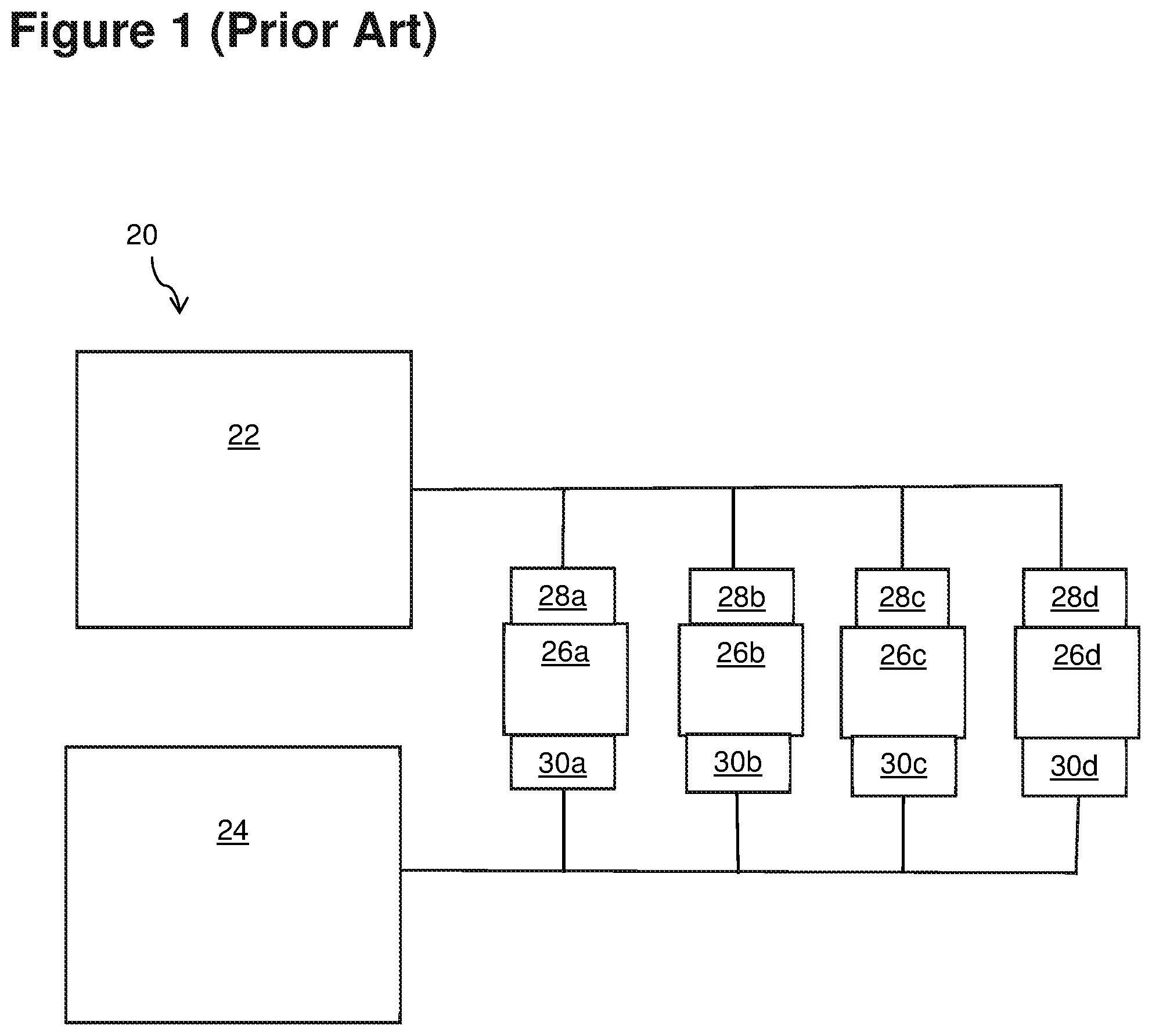 Patent US11775466 — System and methods of restoration for multi-drop communication architectures after short circuit event — Figure 1