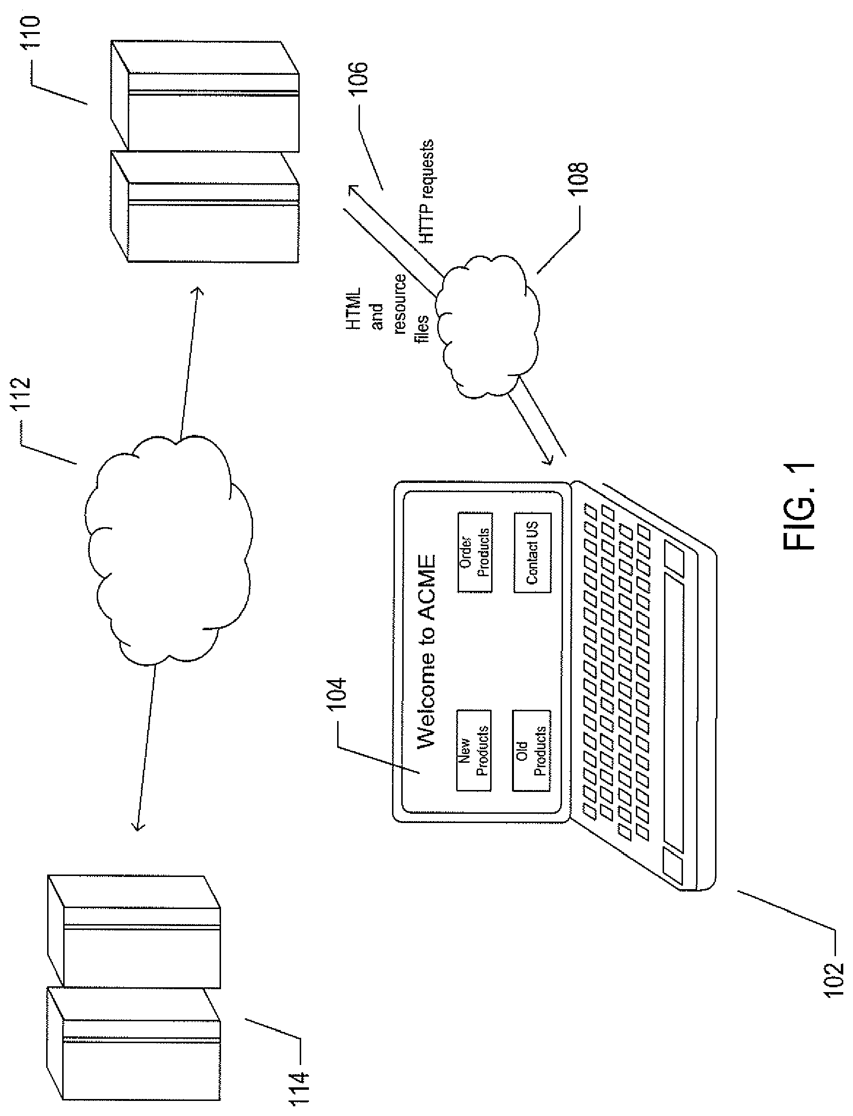 Patent US11775492 Figure 1 – Query-as-a-service system that provides query-result data to remote clients