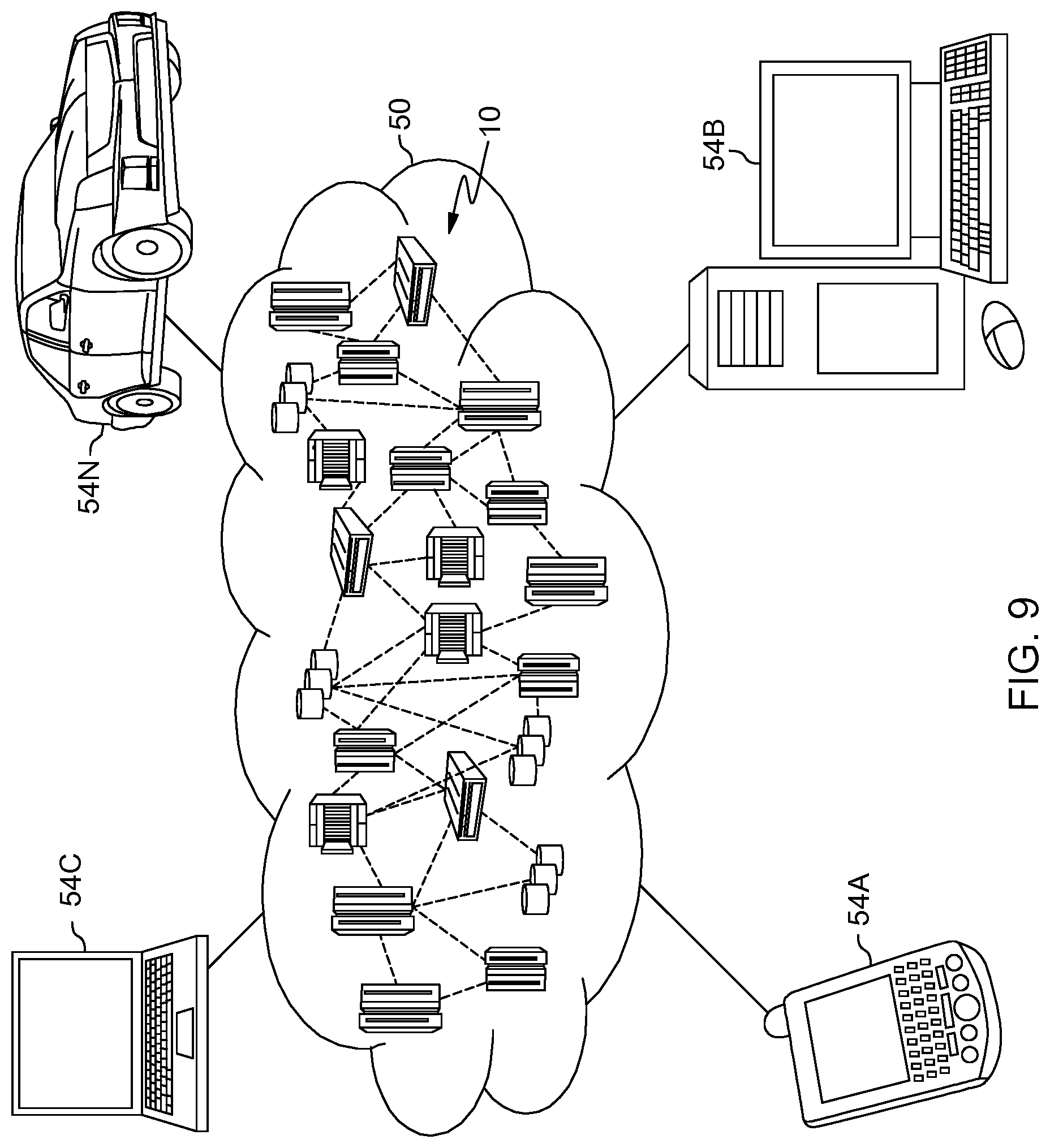 Patent US11775517 Figure 12 – Query content-based data generation