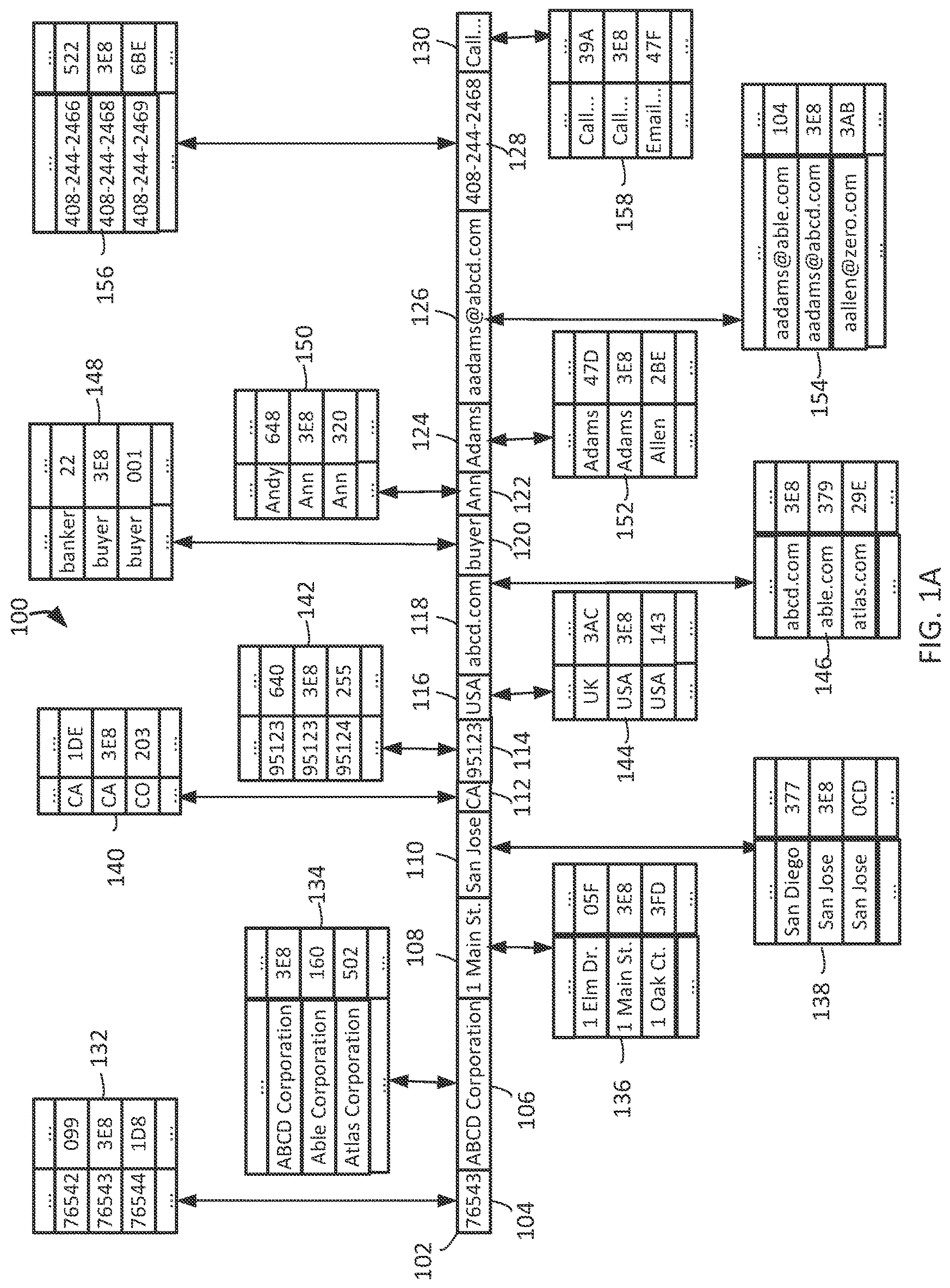 Patent US11775519 Figure 1 – Optimizing indexes for accessing database tables