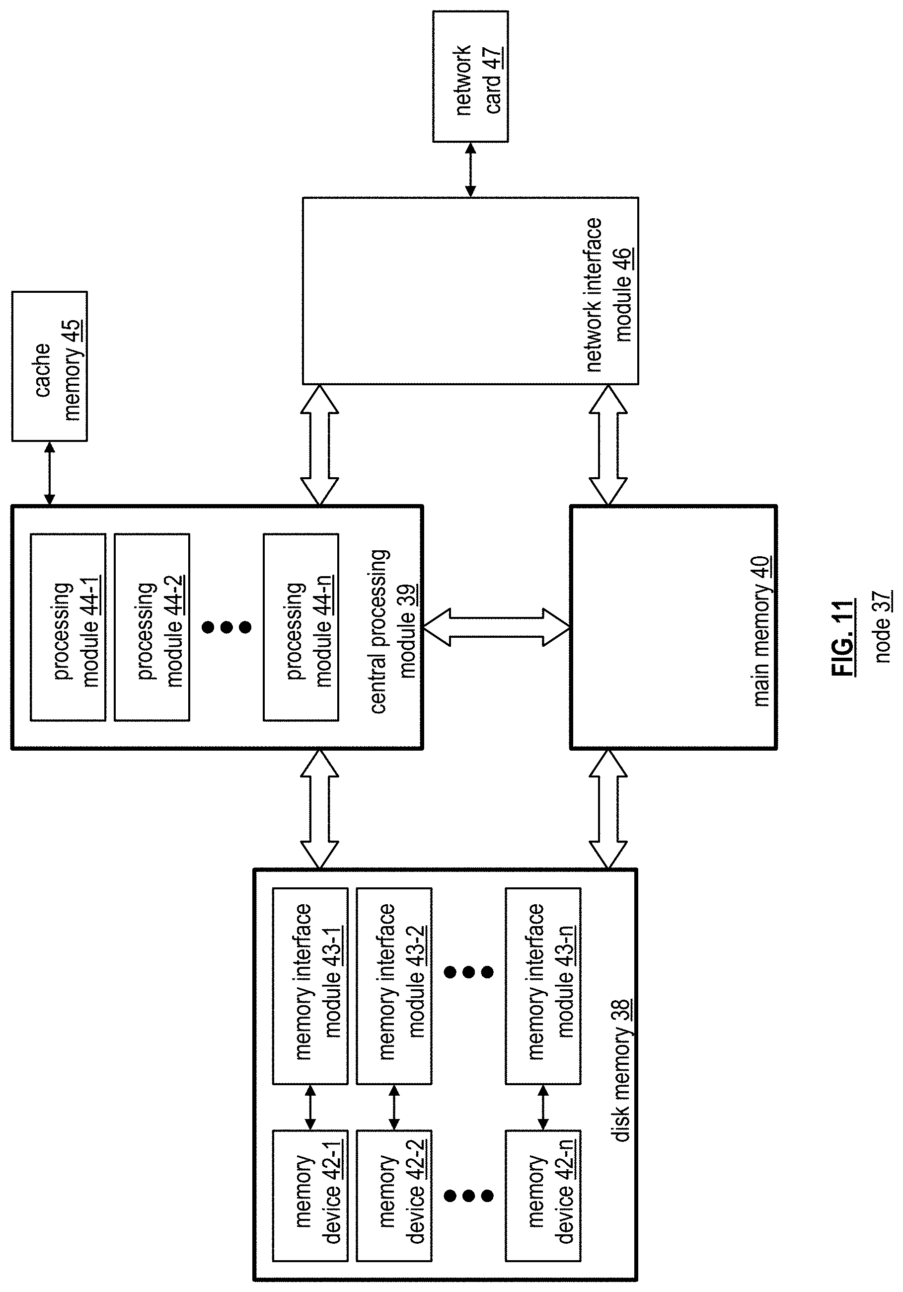 Patent US11775529 Figure 11 – Recursive functionality in relational database systems