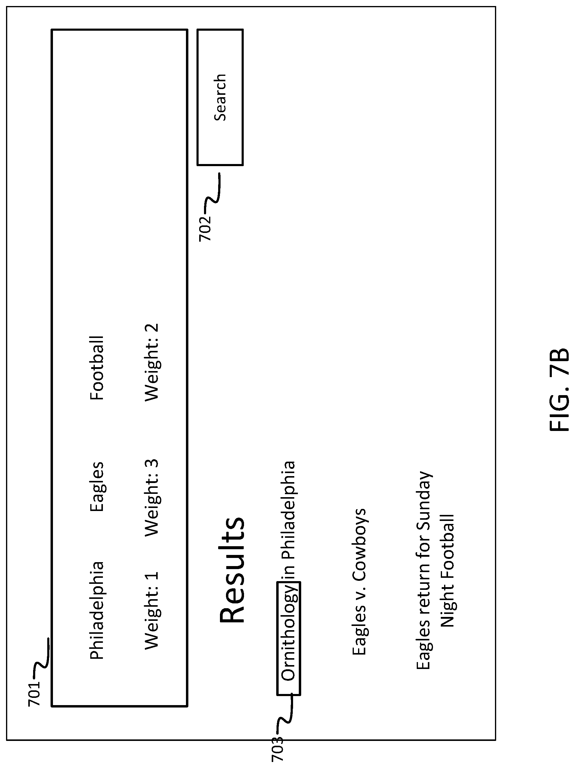 Patent US11775533 Figure 8 – Customizing search queries for information retrieval