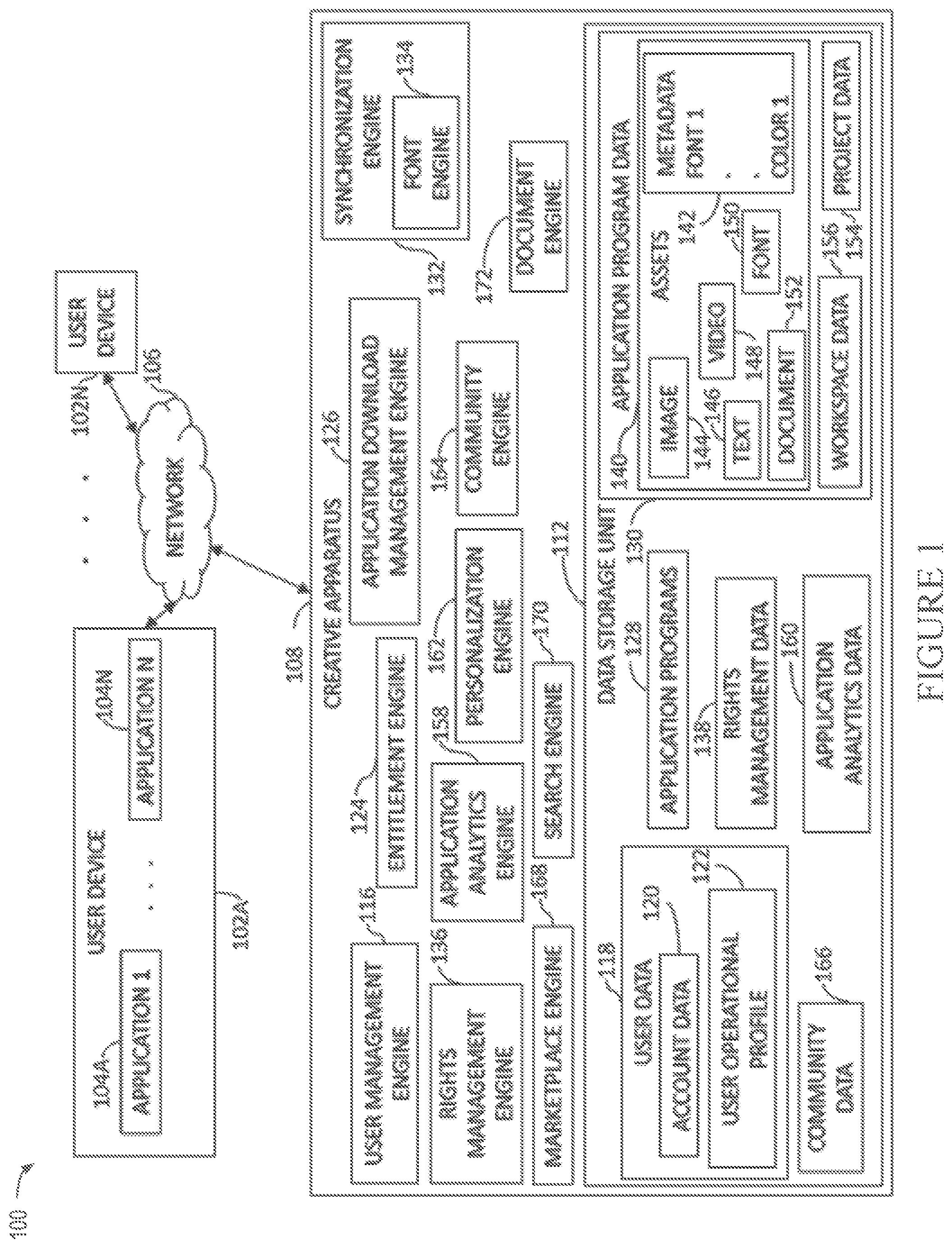 Patent US11775561 — Extensible file synchronization — Figure 1