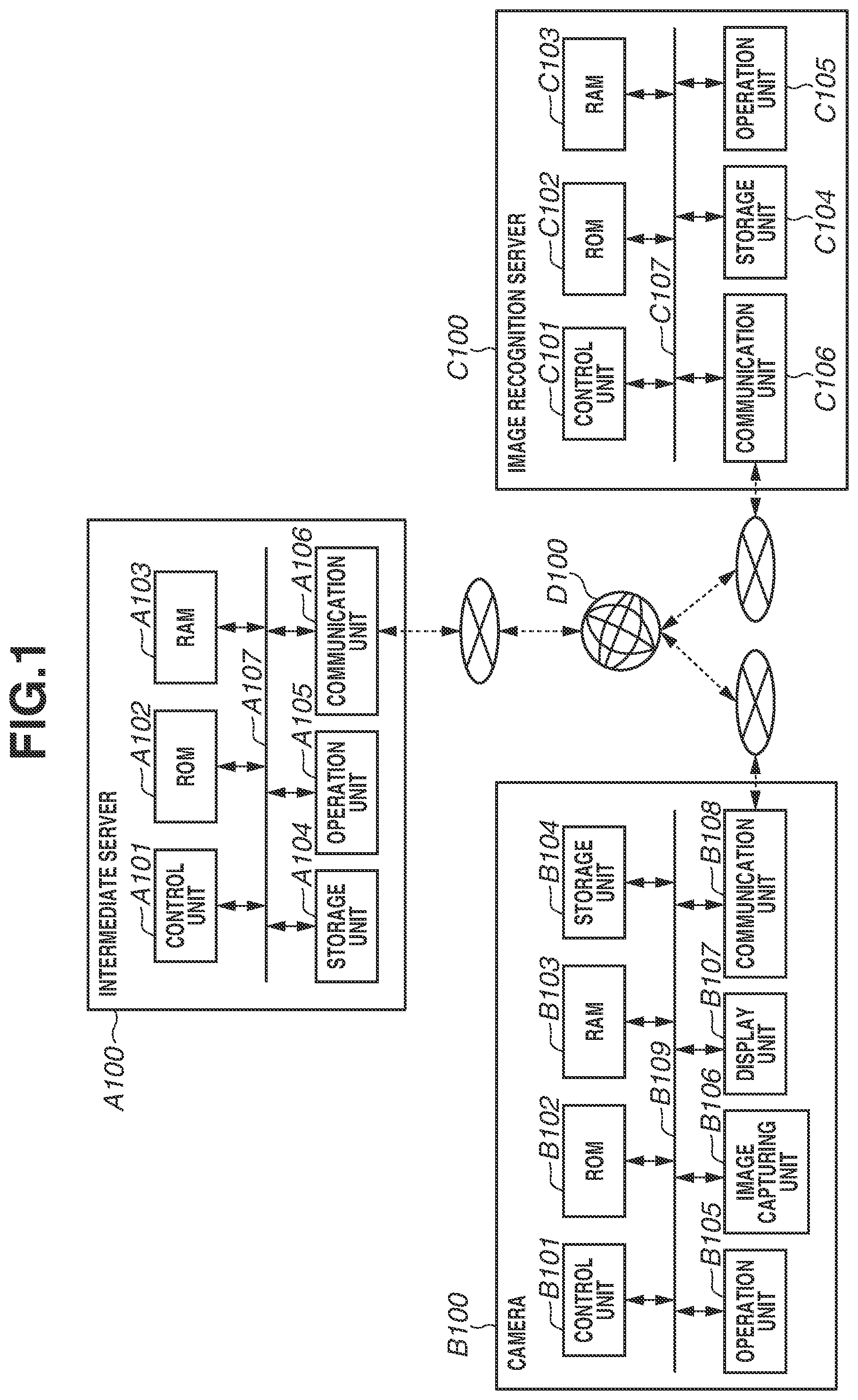 Patent US11775579 — Server apparatus, information processing apparatus, and communication method — Figure 1