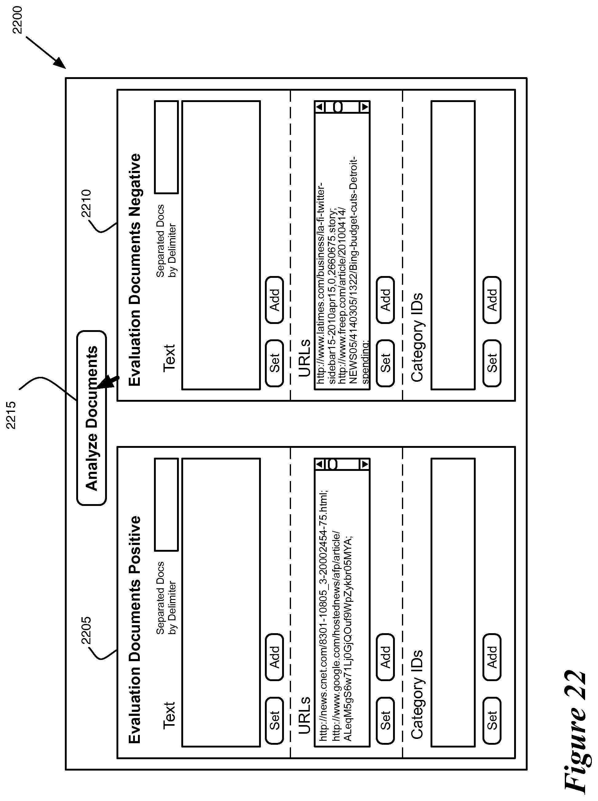 Patent US11775596 Figure 19 – Models for classifying documents