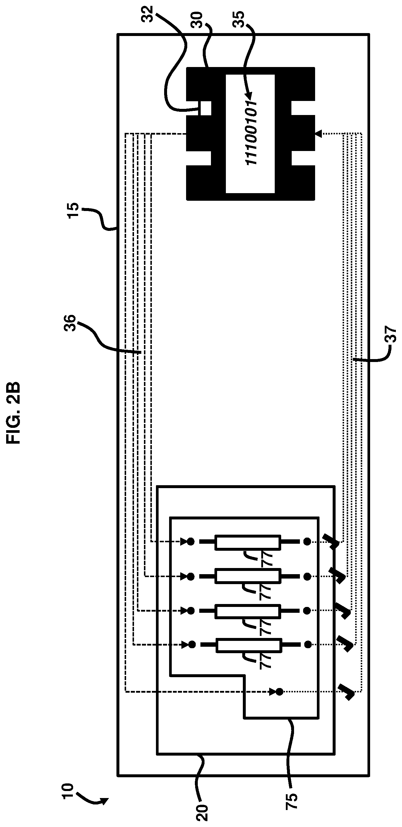 Patent US11775630 Figure 3 – Authentication of devices by indicators on device packaging