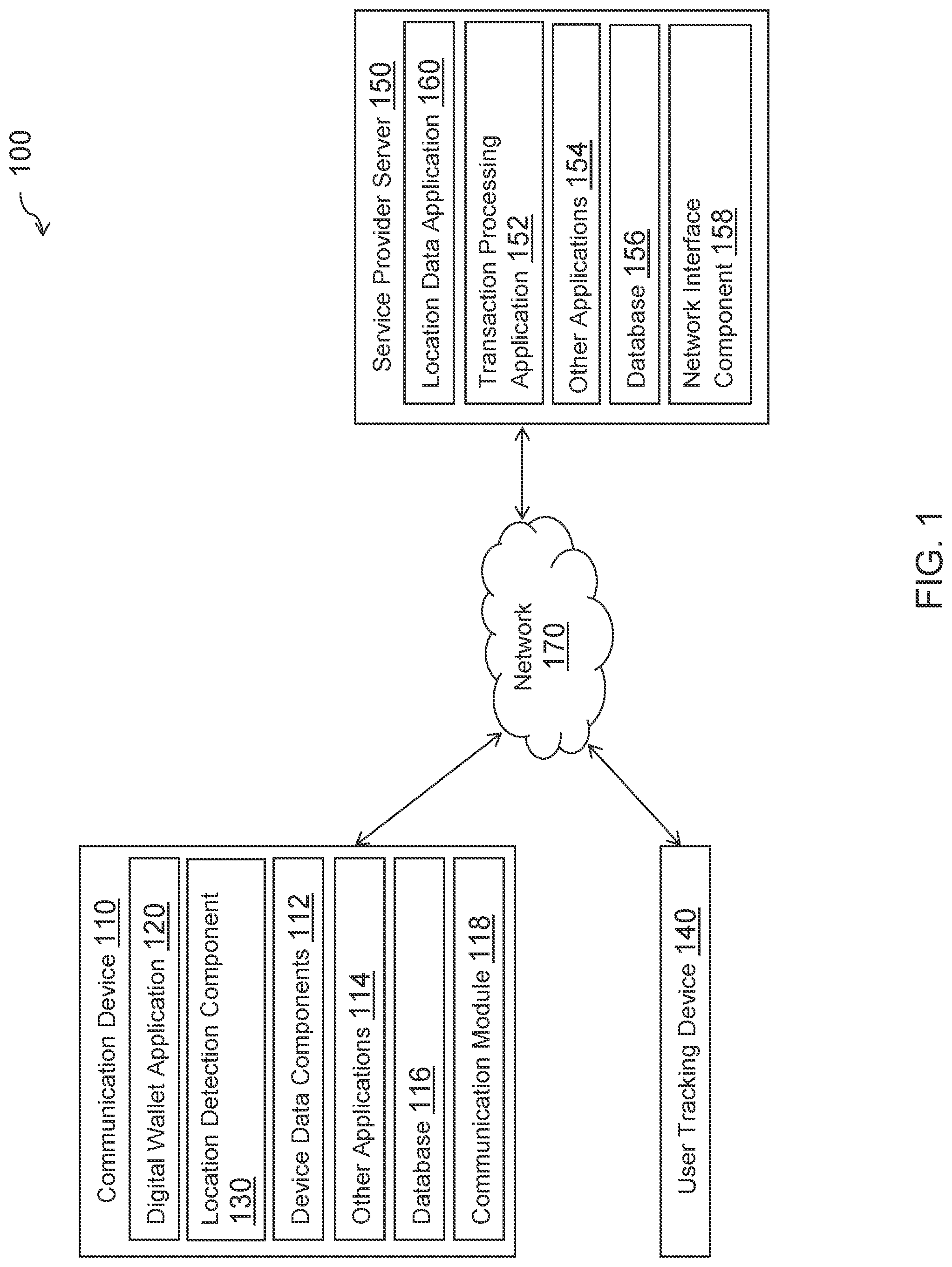 Patent US11775661 — Limiting device functionality based on data detection and processing — Figure 1