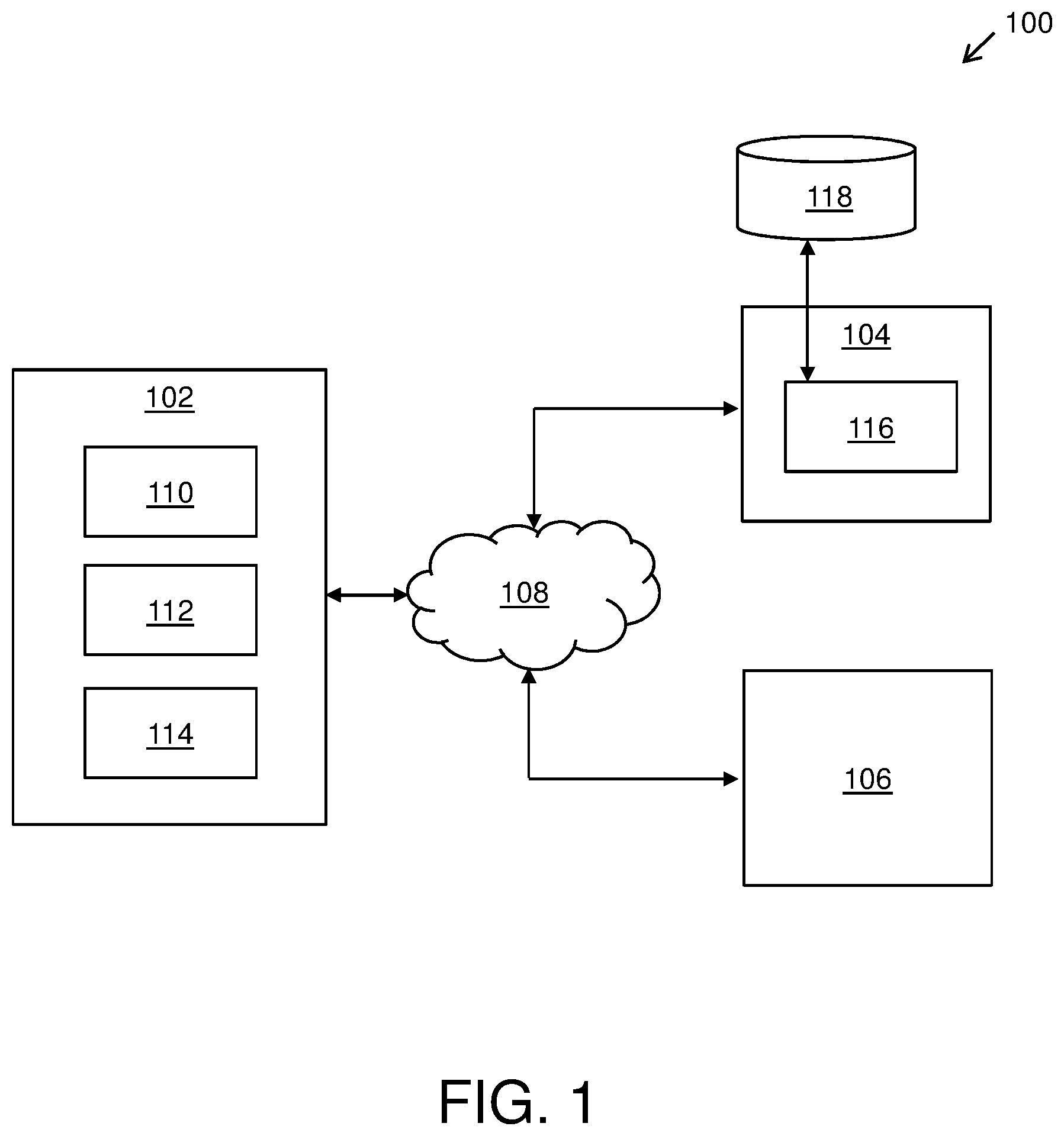 Patent US11775665 — System and method for executing access transactions of documents related to drug discovery — Figure 1