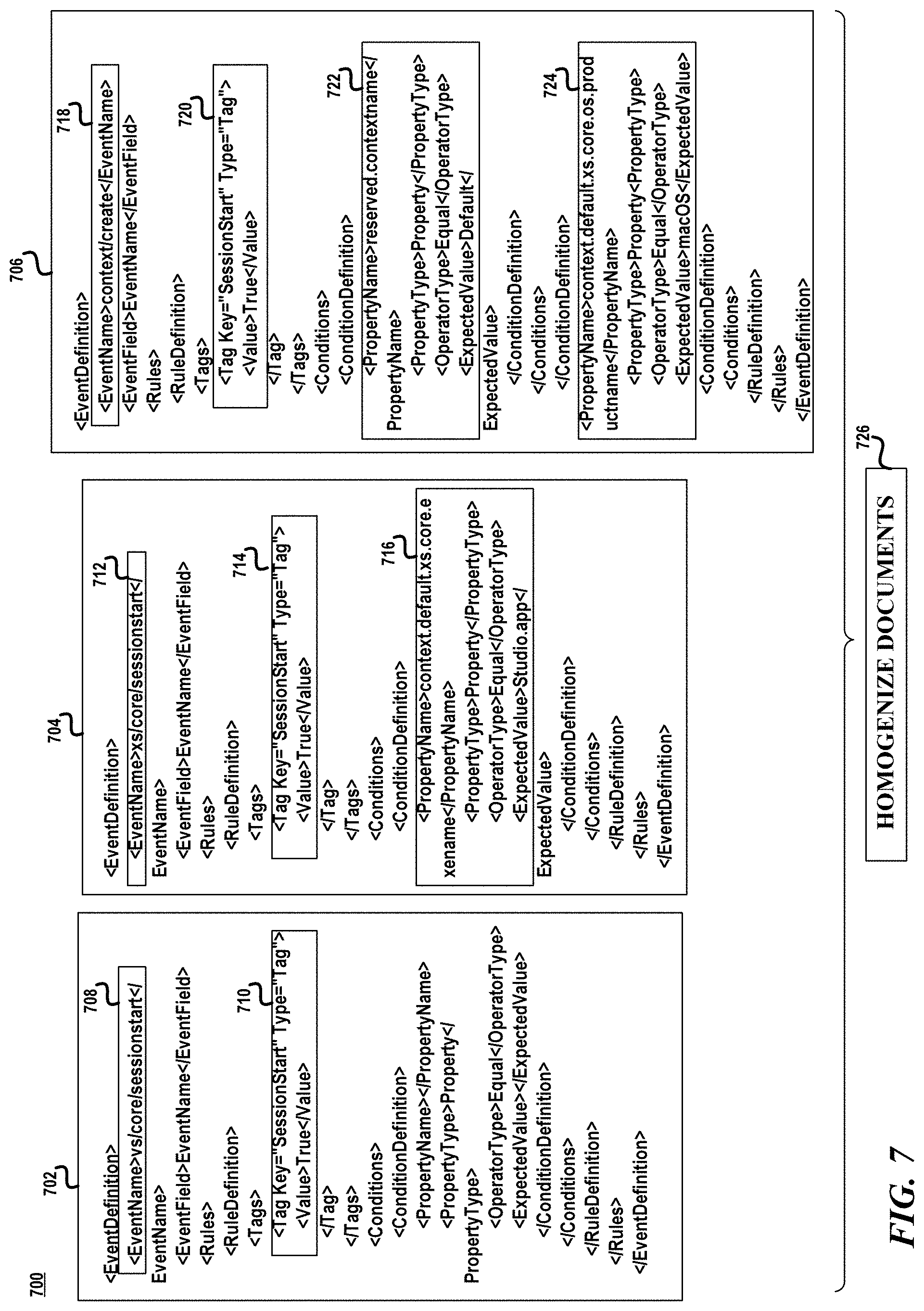 Patent US11775684 Figure 10 – Rule-based document scrubbing of sensitive data