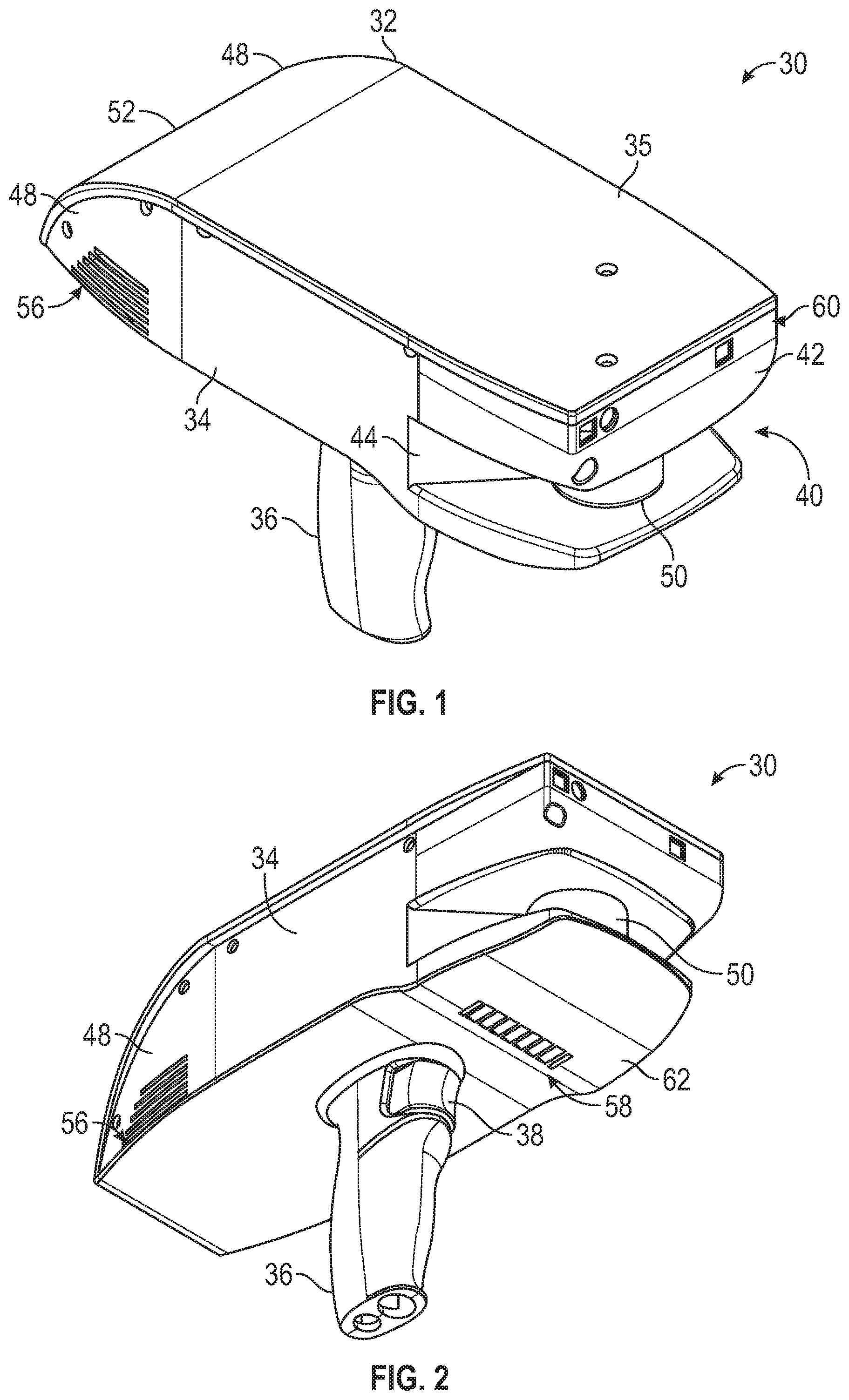 Patent US11775701 — System and method of scanning an environment and generating two dimensional images of the environment — Figure 1