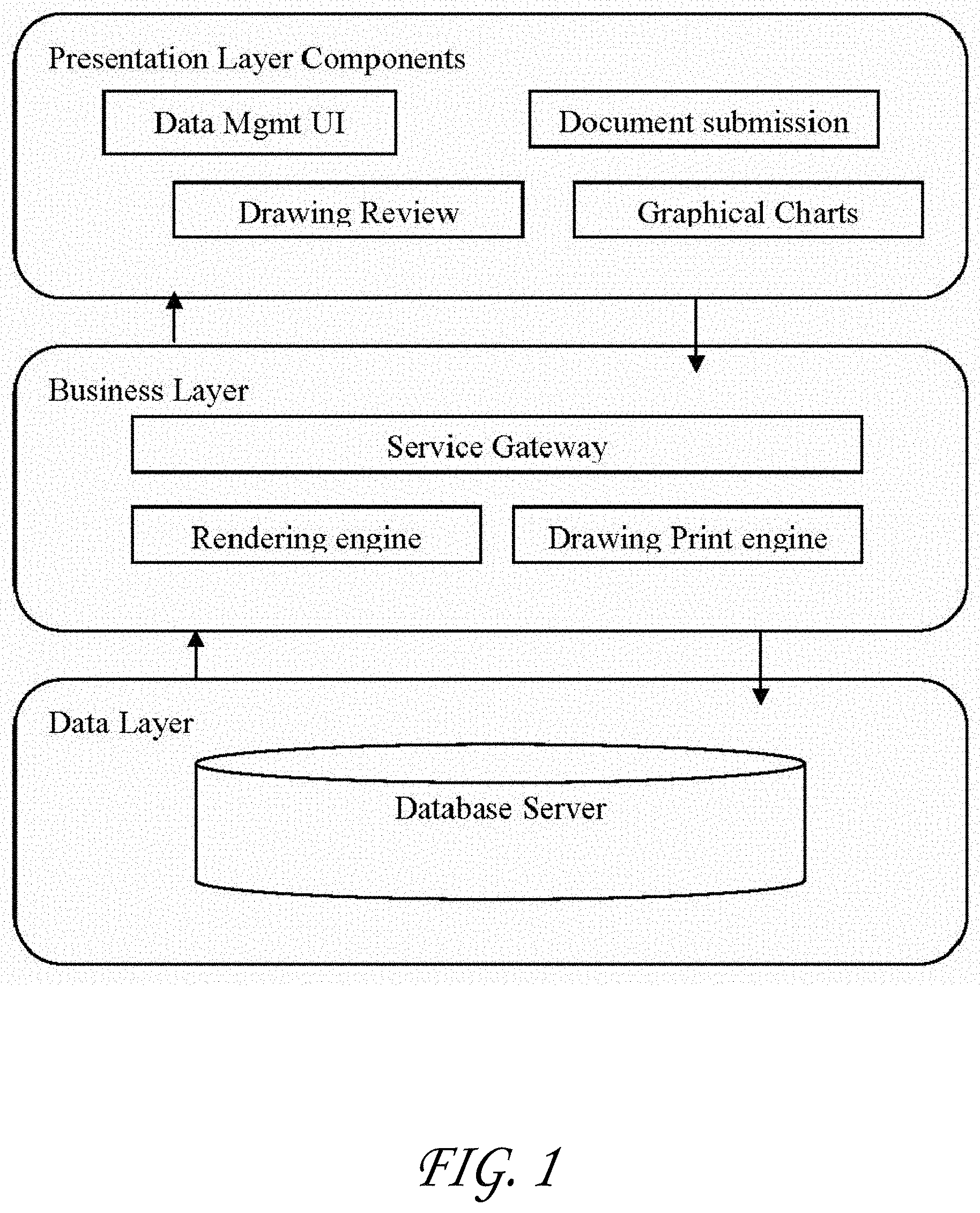 Patent US11775750 — Management of building plan documents utilizing comments and a correction list — Figure 1
