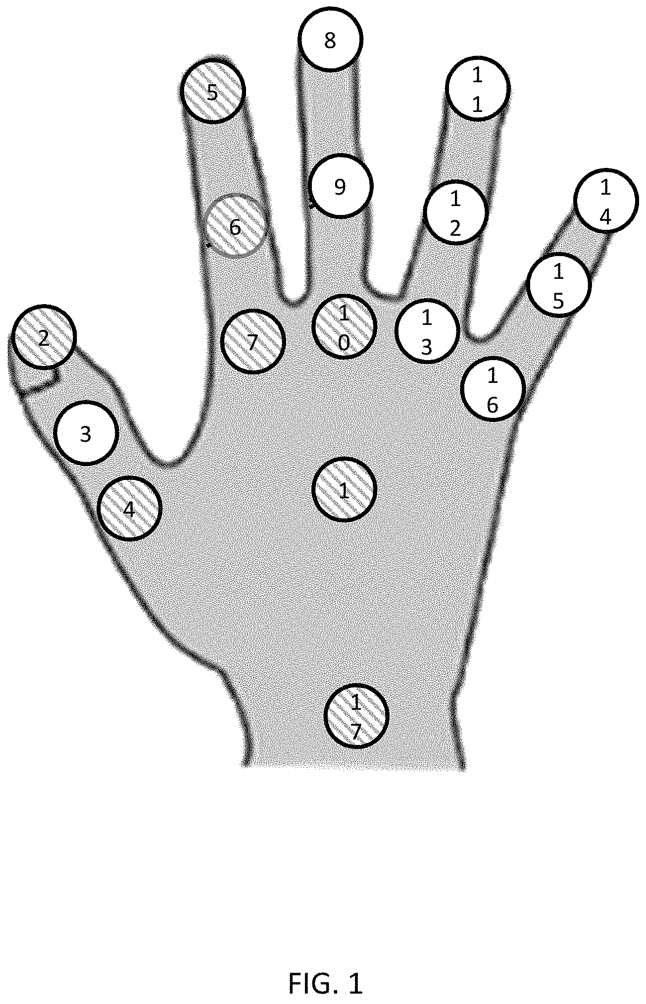 Patent US11775836 — Hand pose estimation — Figure 1