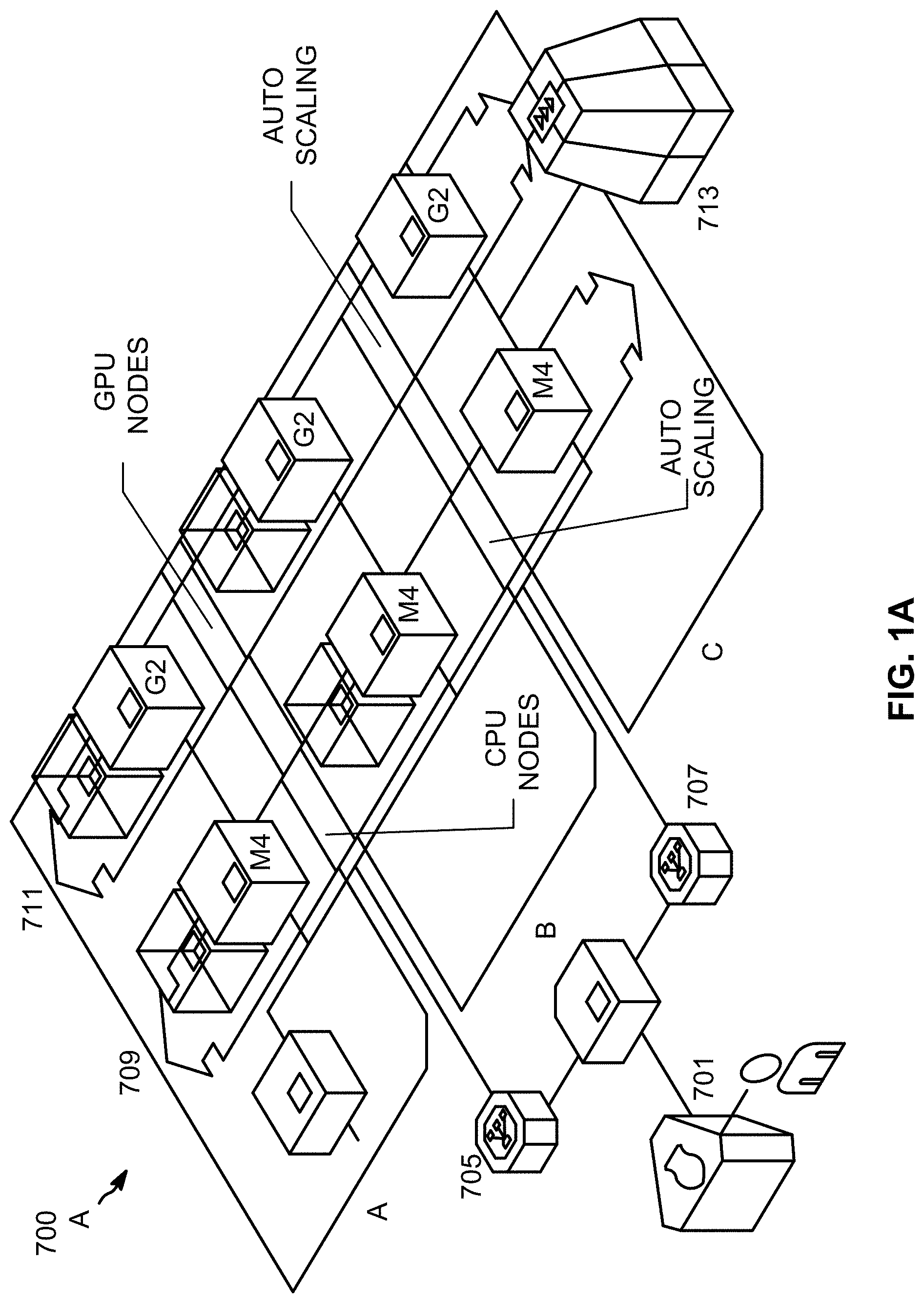 Patent US11775850 — Artificial intelligence engine having various algorithms to build different concepts contained within a same AI model — Figure 1