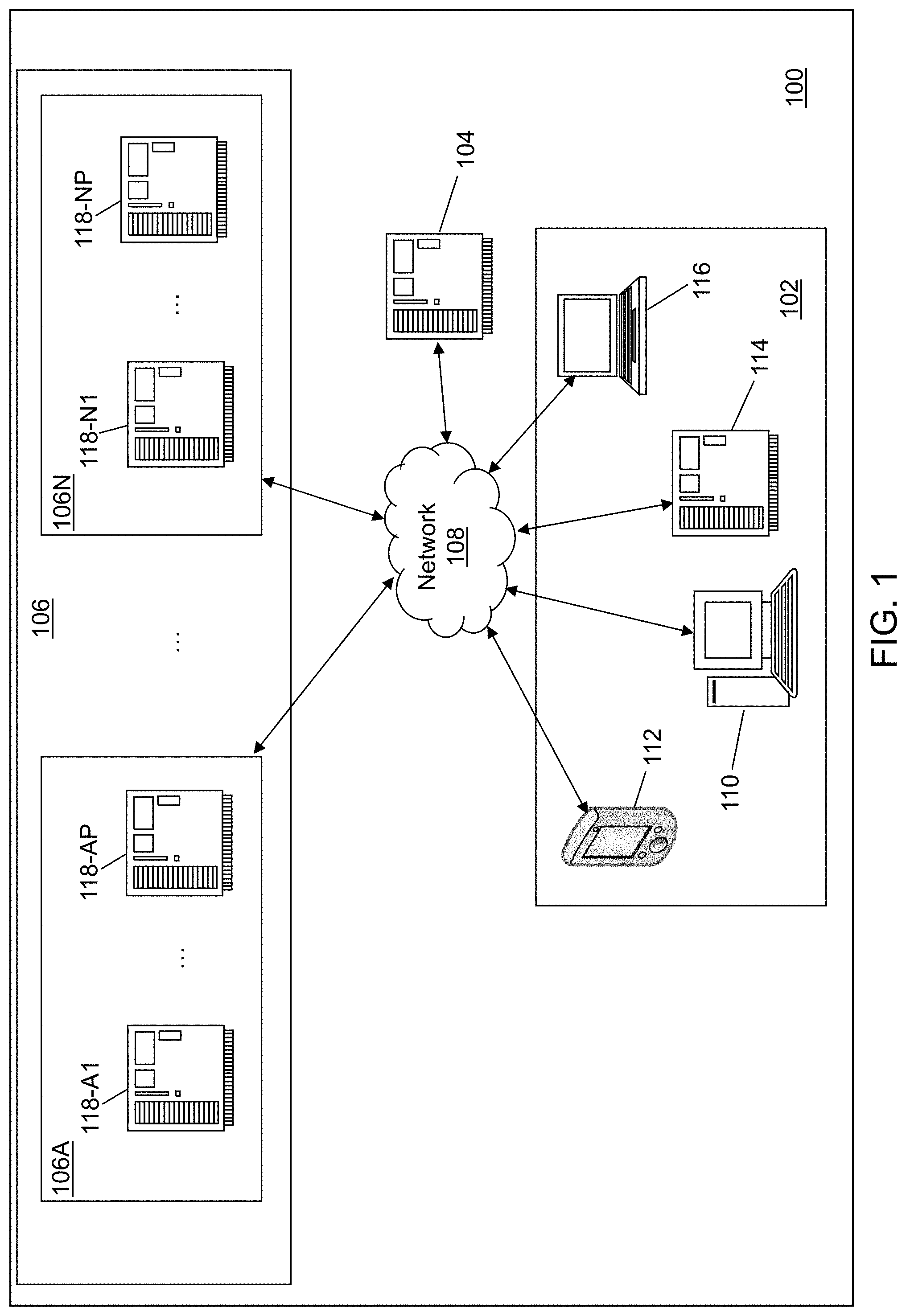 Patent US11775878 — Automated machine learning test system — Figure 1