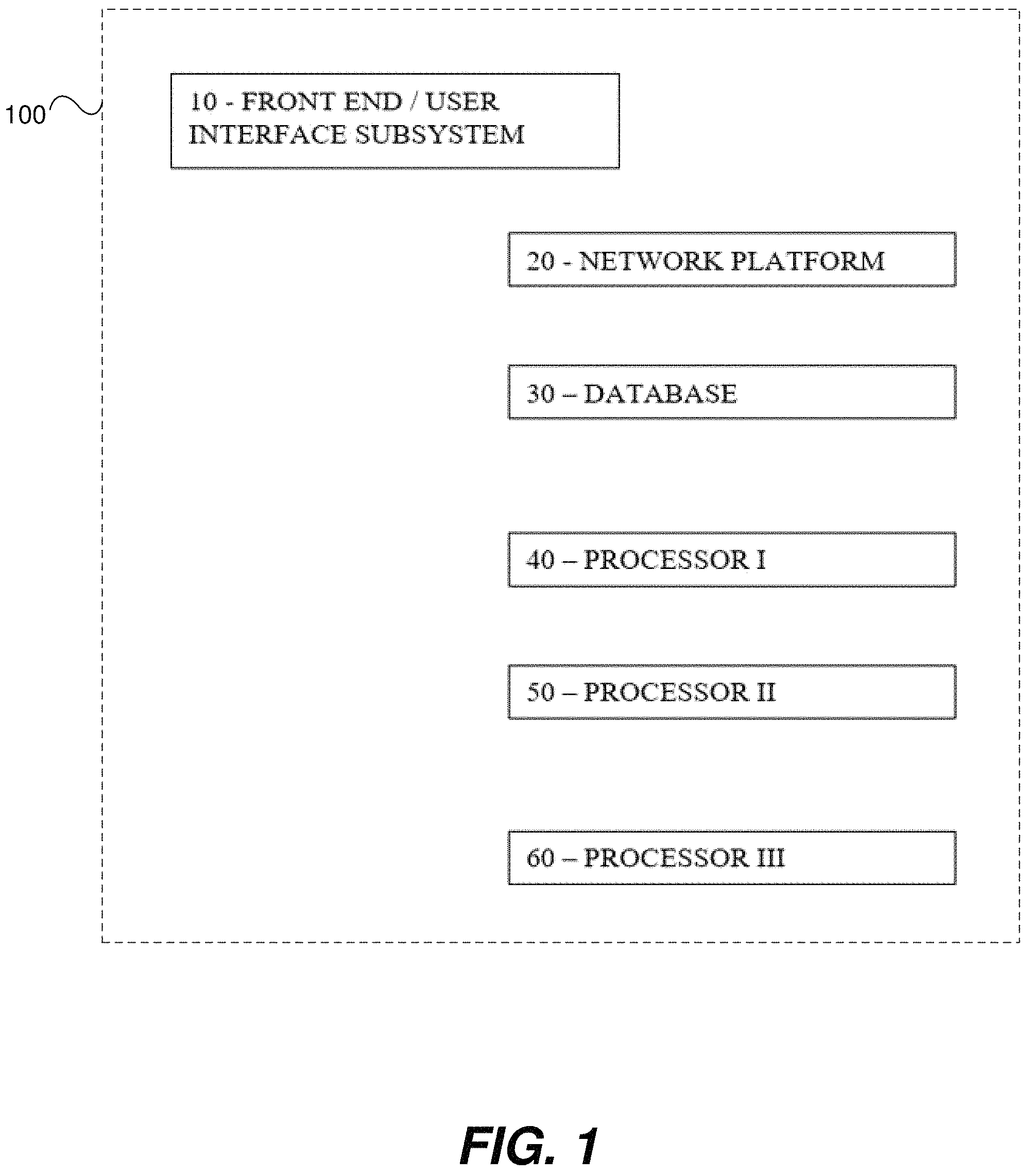 Patent US11775889 — Systems and methods for enhancing and facilitating access to specialized data — Figure 1