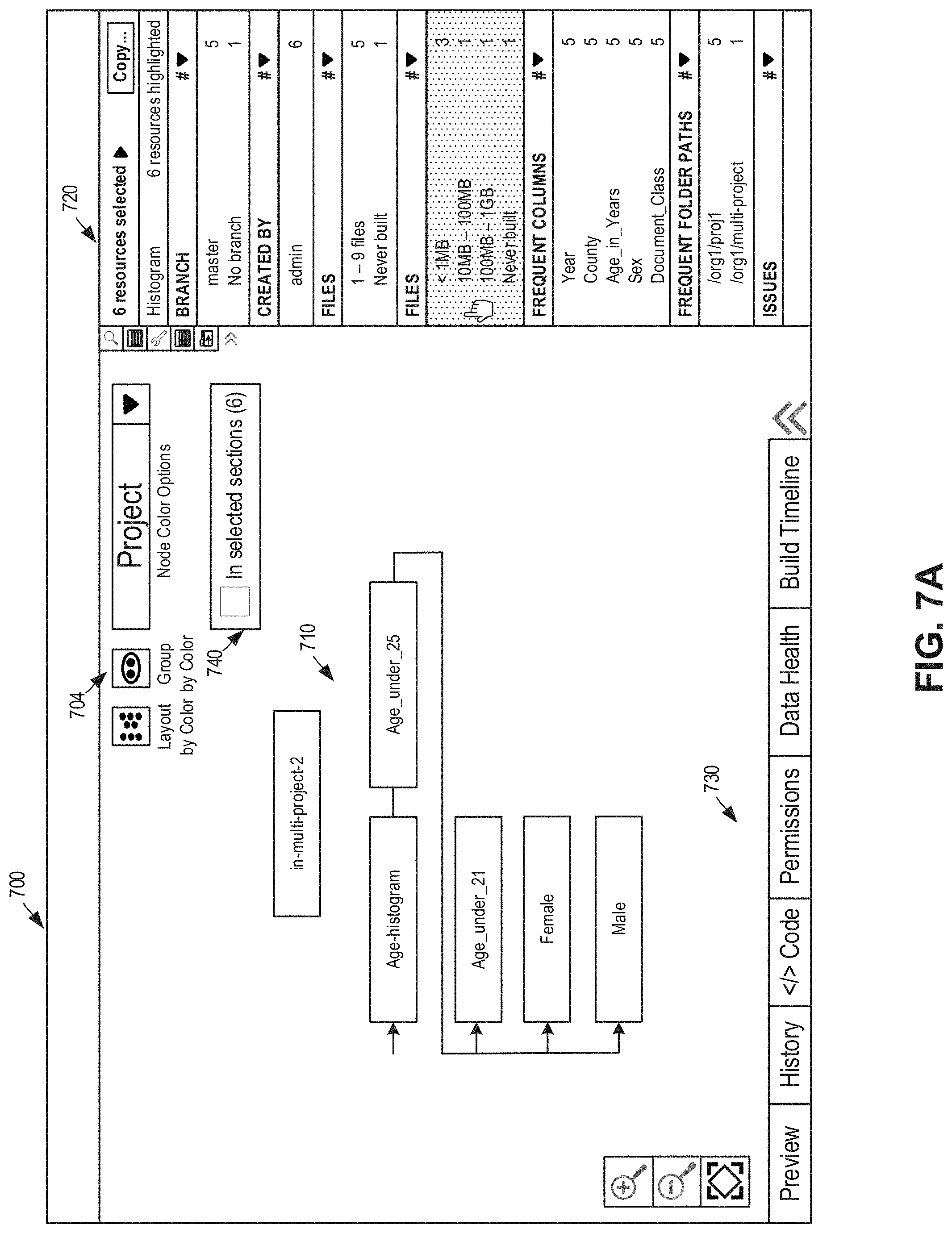 Patent US11775898 Figure 11 – Resource grouping for resource dependency system and graphical user interface
