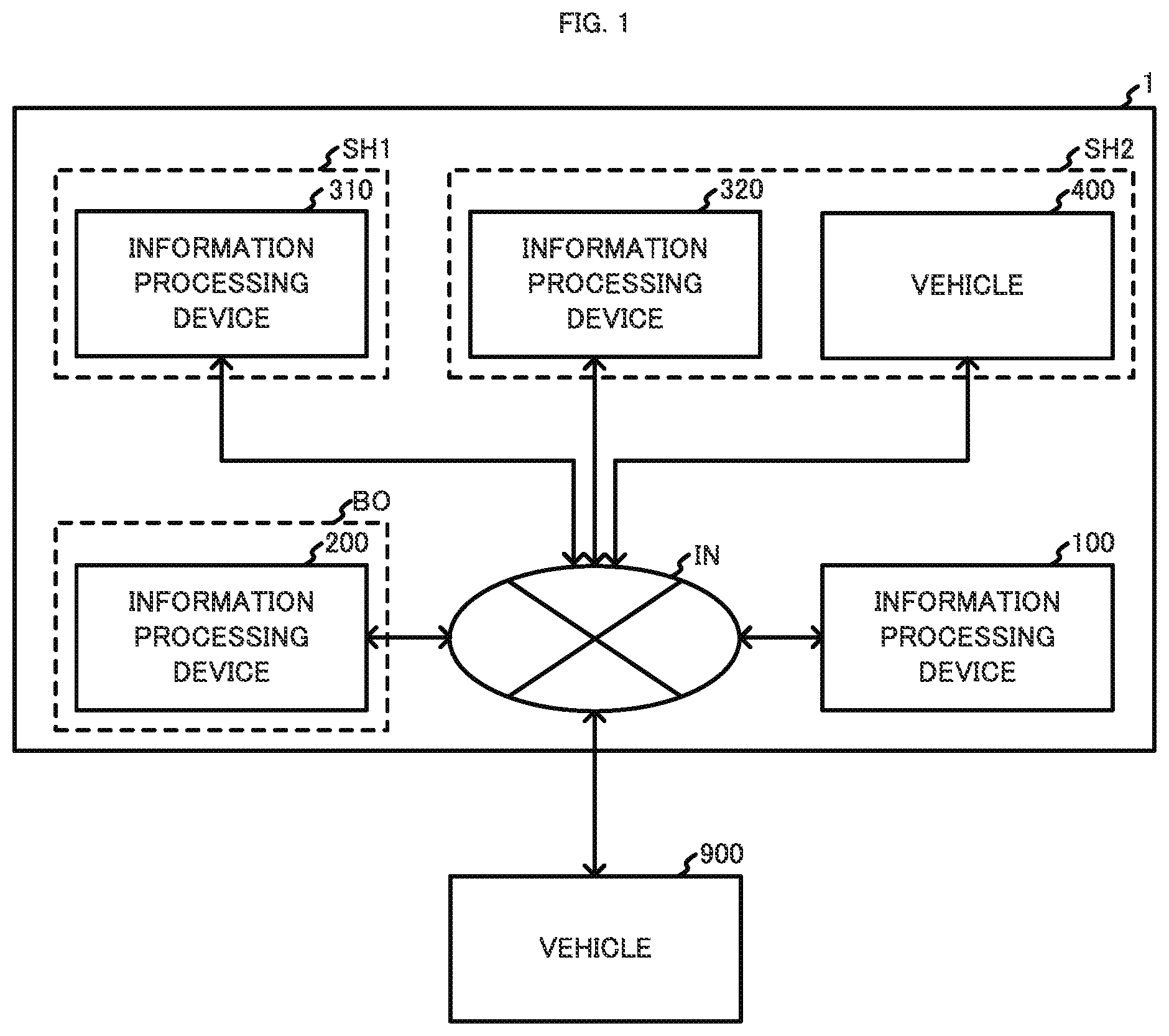 Patent US11775899 — Device, method, and system for multiple-location pick-up of products and delivery — Figure 1