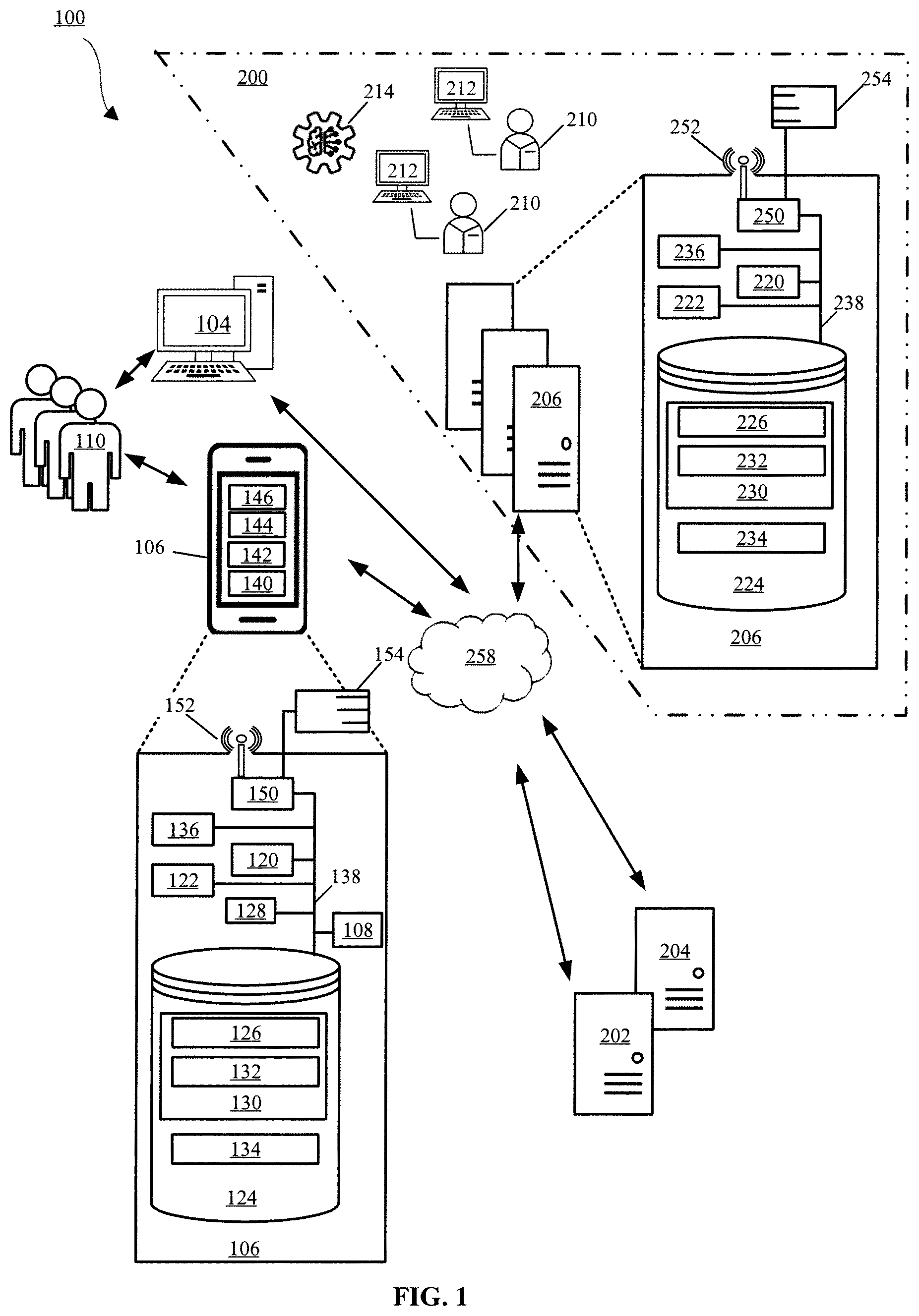 Patent US11775905 — Systems and methods for text-to-speech audio processing and audio transduction — Figure 1