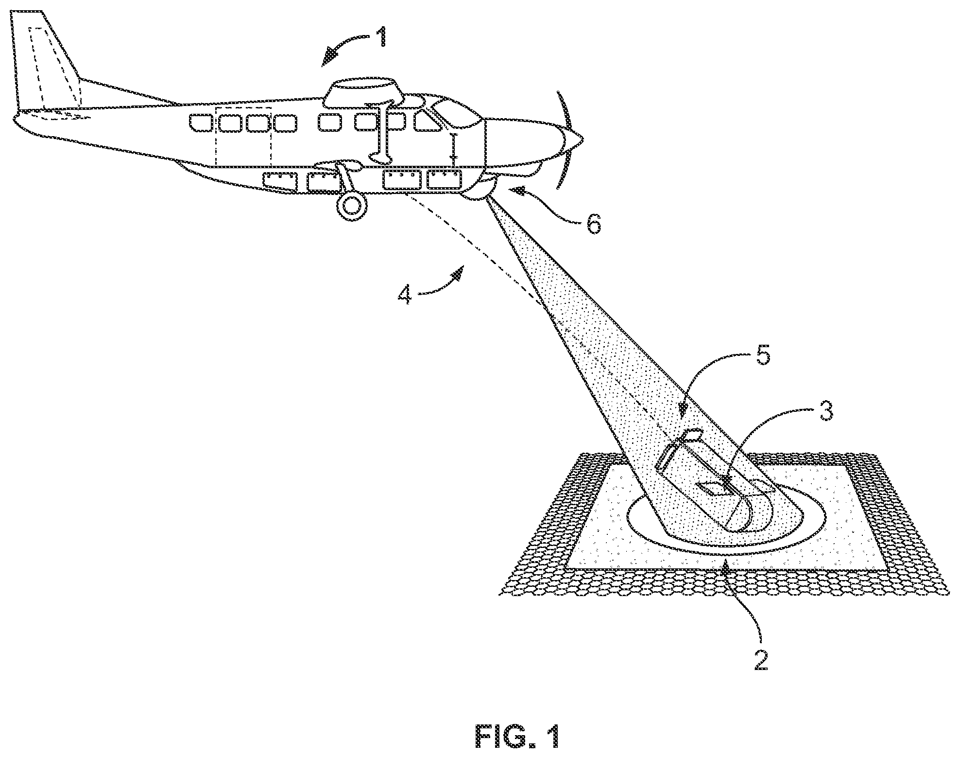 Patent US11775916 — System and method for performing precision guided air to ground package delivery — Figure 1