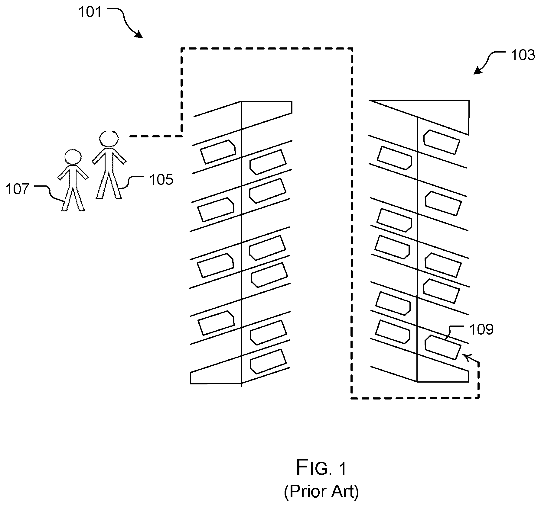 Patent US11775928 Figure 1 – Asset location system and method of use